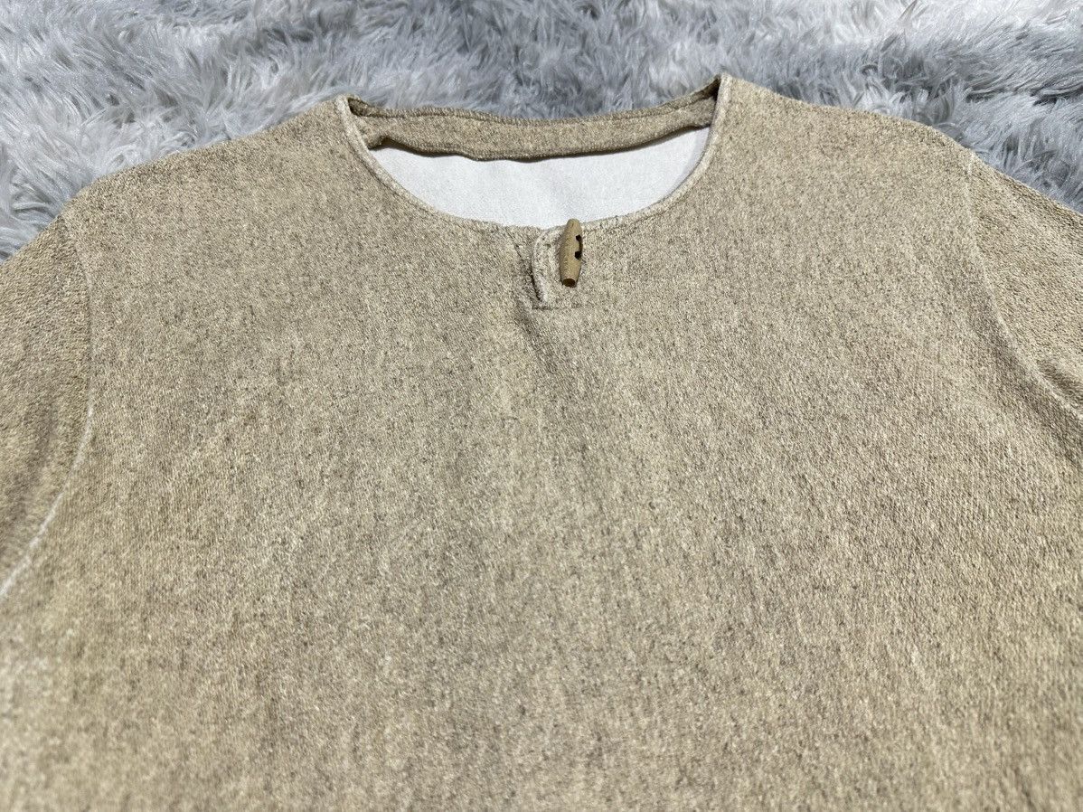 Japanese Brand 🔥Japanese Kapital Style Woven Henley Shirt Size US S / EU 44-46 / 1 - 3 Thumbnail