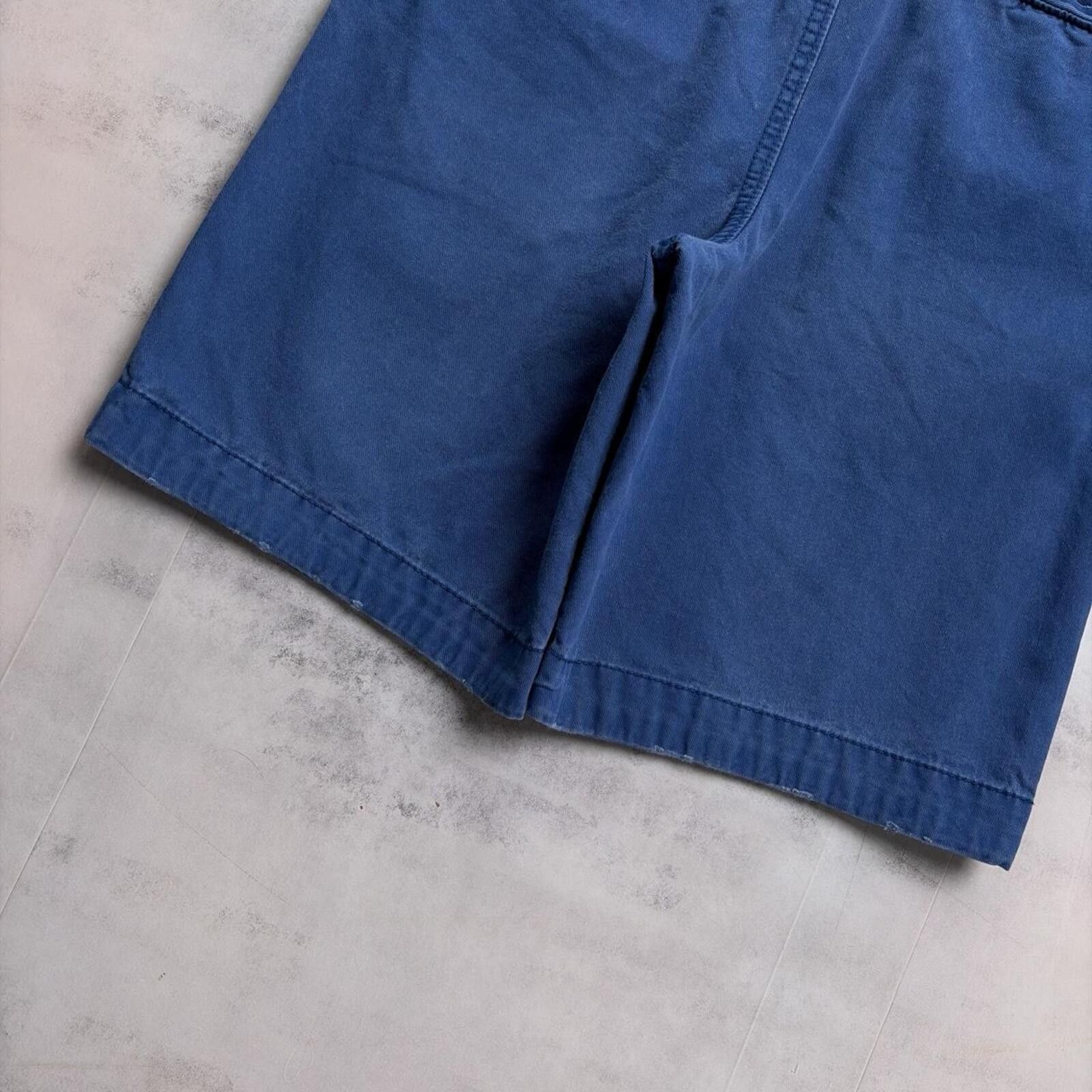 Abercrombie & Fitch Y2K Blue Abercrombie & Fitch Grunge Baggy Skater Shorts Size 32" / US 10 / IT 46 - 4 Thumbnail