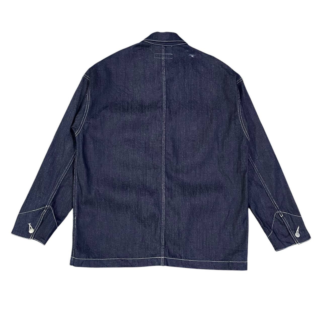 Journal Standard Journal Standard Trisect 2 Denim Work Jacket Thrashed Size US M / EU 48-50 / 2 - 11 Thumbnail