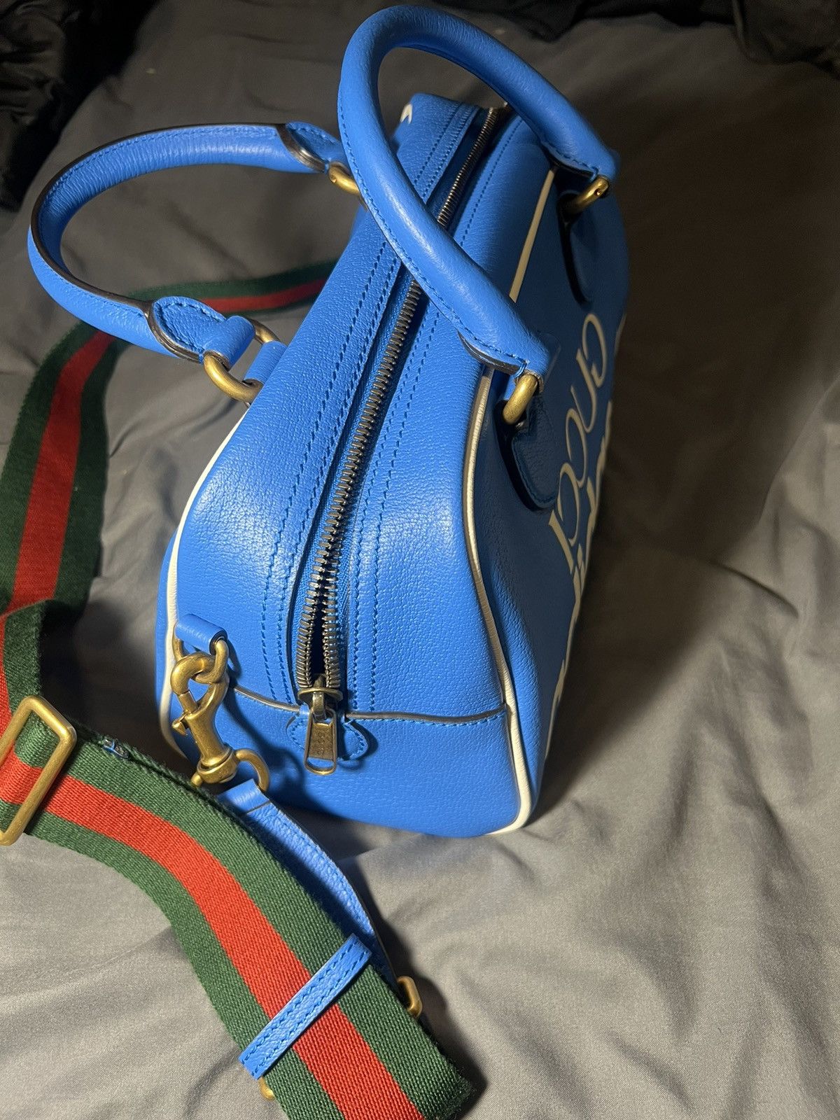Adidas × Gucci ADIDAS X GUCCI MEDIUM DUFFEL BAG Size ONE SIZE - 6 Thumbnail