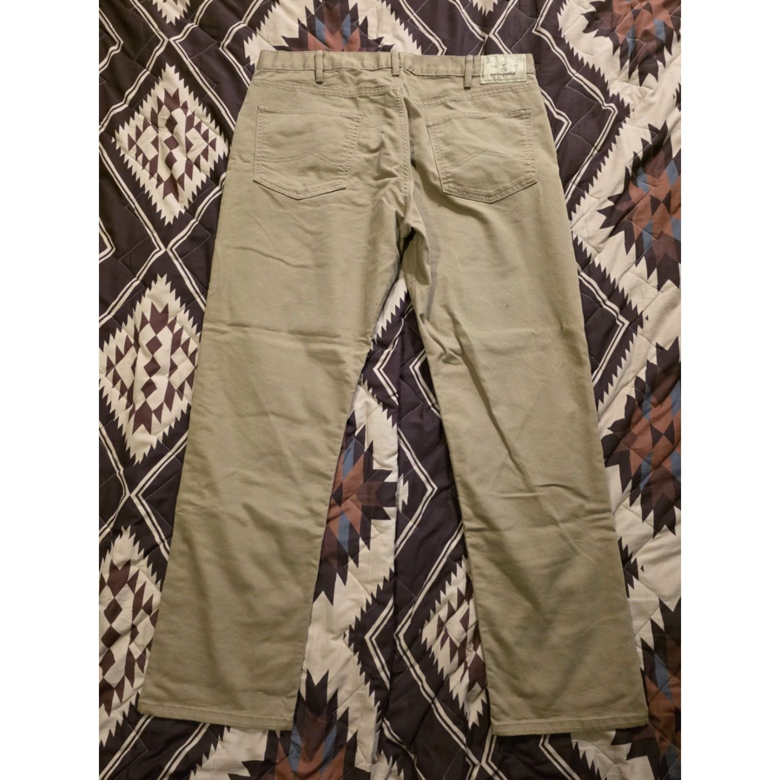 Patagonia Patagonia Pants Khaki Straight Leg 38x30 Men Regular EUC Tweed? Size US 38 / EU 54 - 3 Thumbnail