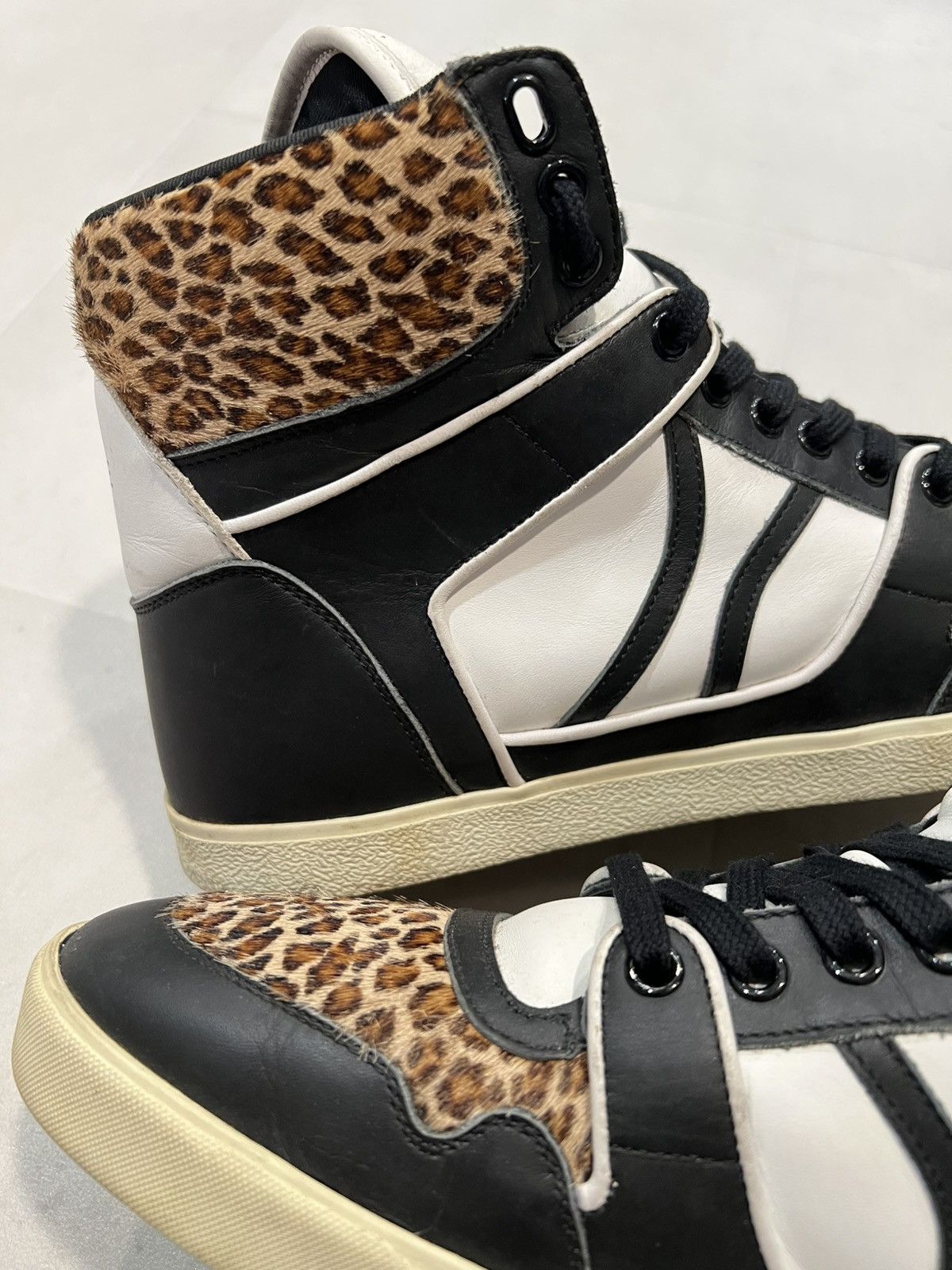 Celine Celine leopard Break High Tops Size US 9 / EU 42 - 7 Thumbnail