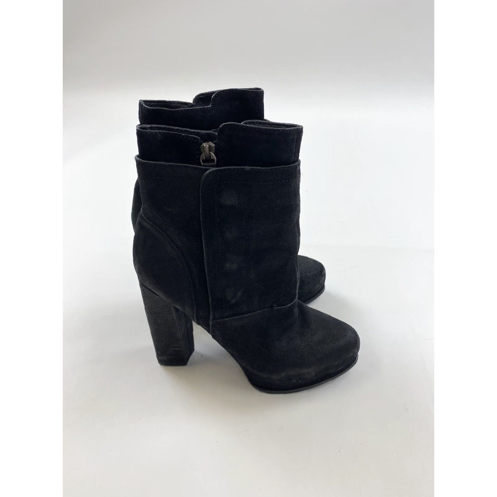 Vera Wang VERA WANG Ankle Boots Bootie Women 6 Black Suede Size US 6 / IT 36 - 4 Thumbnail
