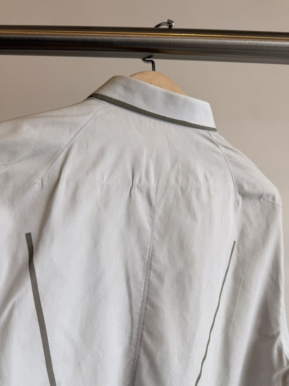 J.Lindeberg J.Lindeberg Light Grey Buttondown Shirt Size 50 Size US M / EU 48-50 / 2 - 10 Thumbnail
