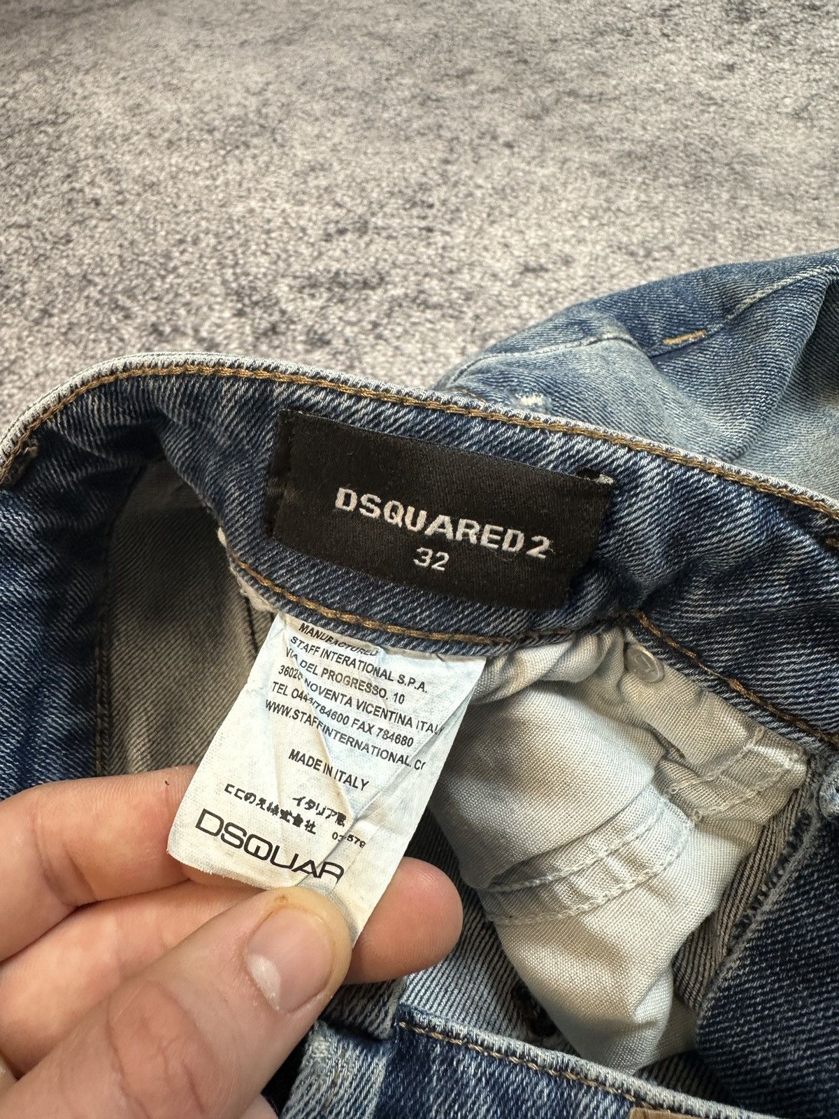 Dsquared2 Y2K dsquared2 jeans Distressed Style Streetwear M Rare Size US 32 / EU 48 - 7 Thumbnail