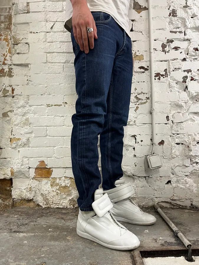 Prada 2000s Prada Slim Blue Denim Jeans Size US 31 - 2 Thumbnail