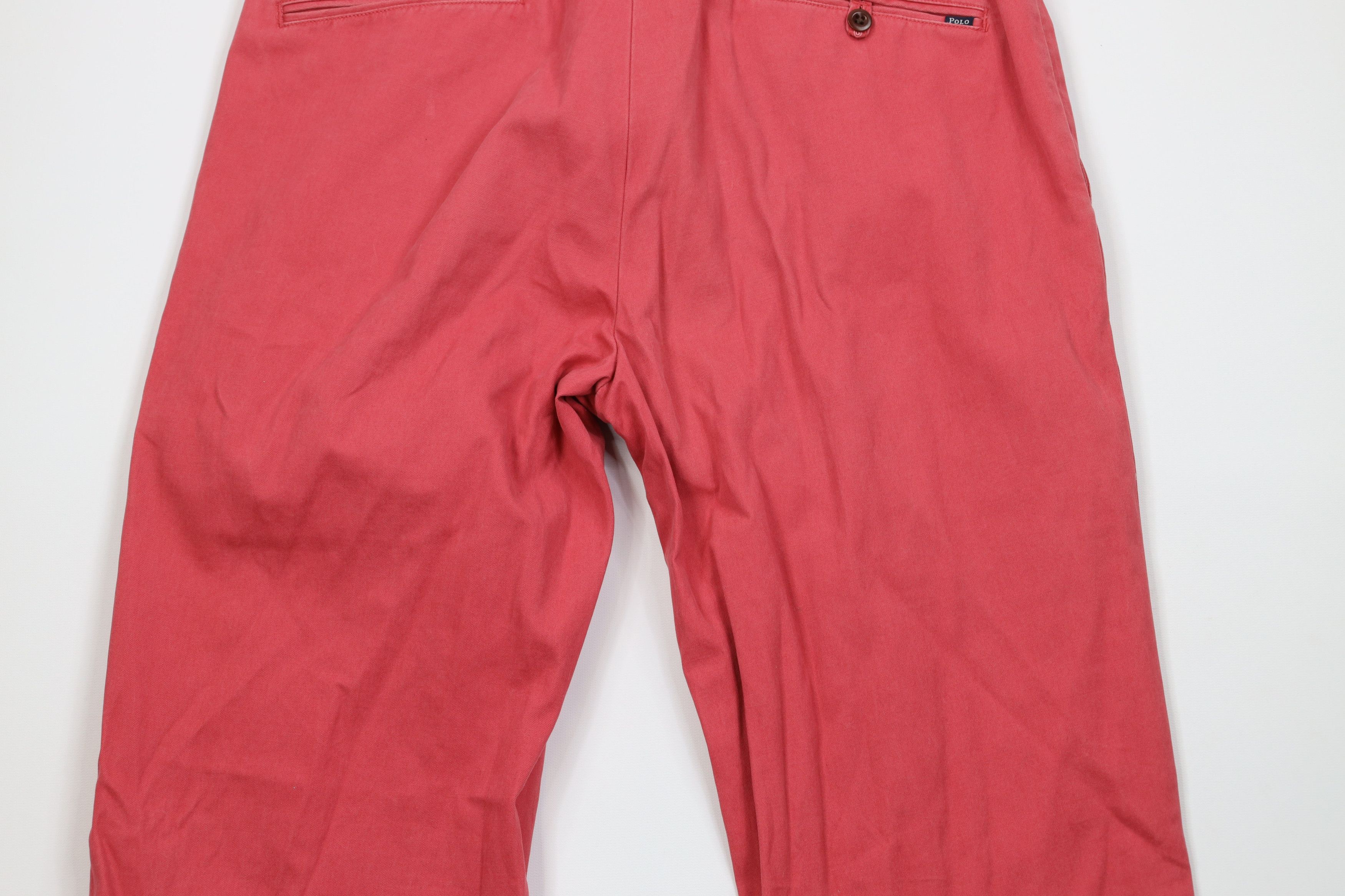 Polo Ralph Lauren Vintage 90s Ralph Lauren Classic Straight Leg Chino Pants Size US 32 / EU 48 - 10 Thumbnail