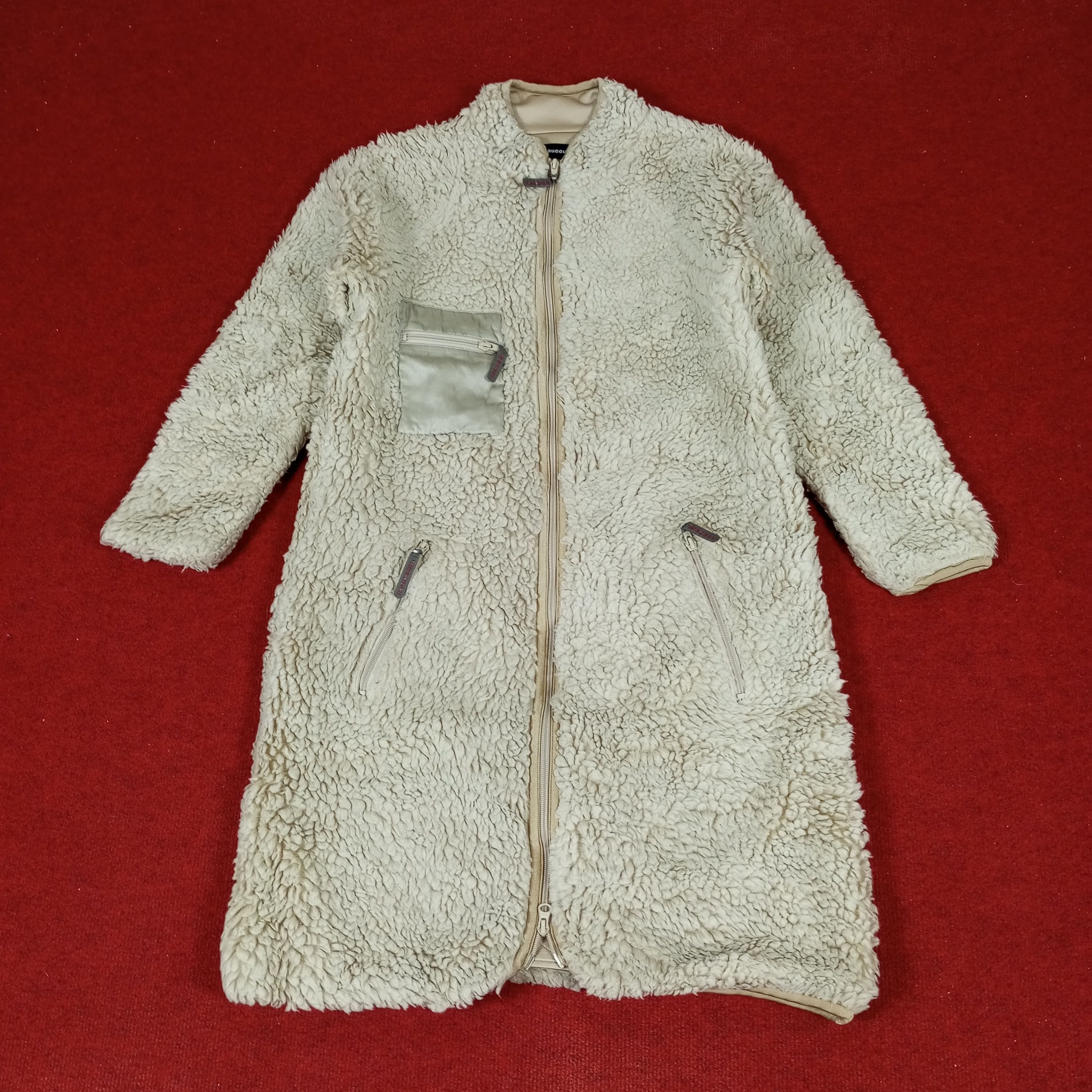 Designer Mercibeaucoup by Issey Miyake Japanese Brand Sherpa Jacket Size XS / US 0-2 / IT 36-38 - 1 Thumbnail