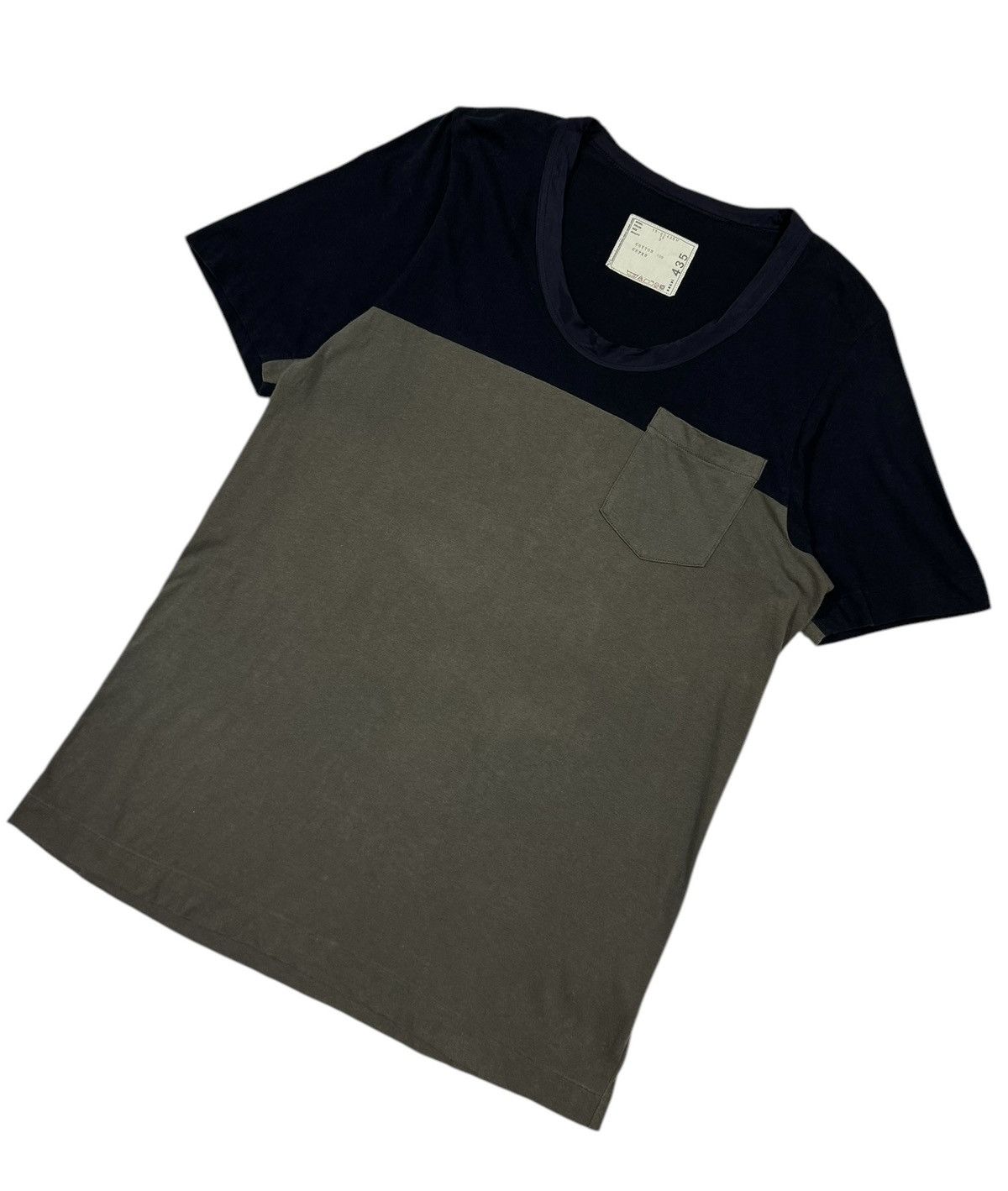 Sacai Sacai Pocket Tee Two Color Shirt Size US M / EU 48-50 / 2 - 6 Thumbnail
