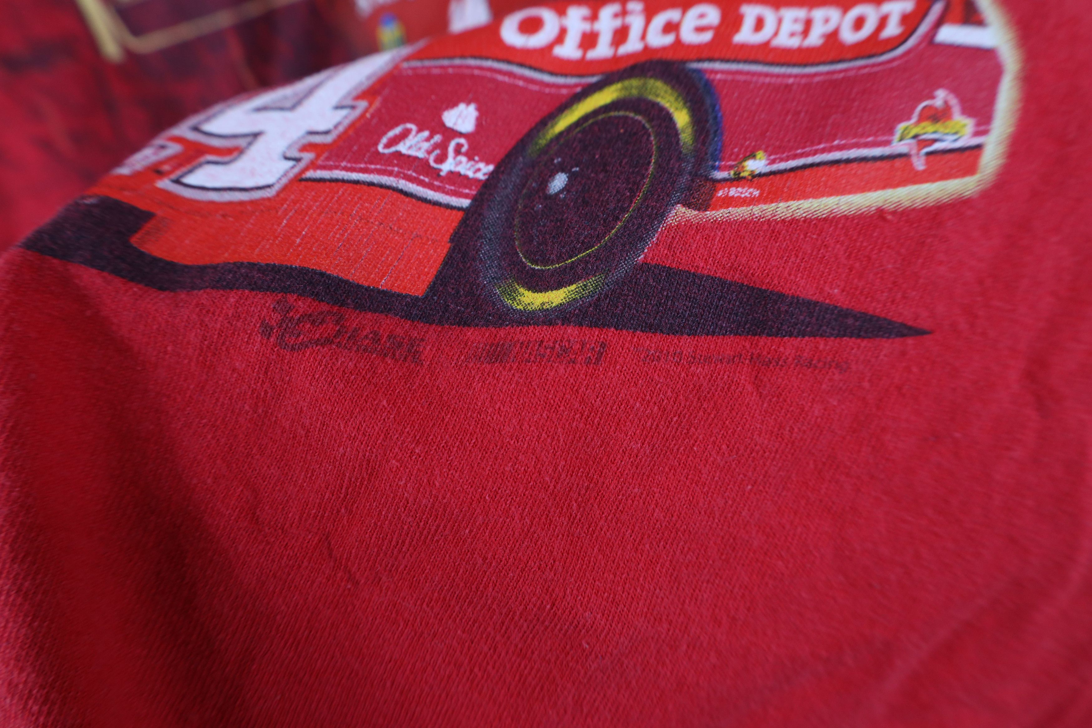 Vintage Vintage Y2K NASCAR Stewart Racing All Over Print T-Shirt Size US M / EU 48-50 / 2 - 11 Thumbnail