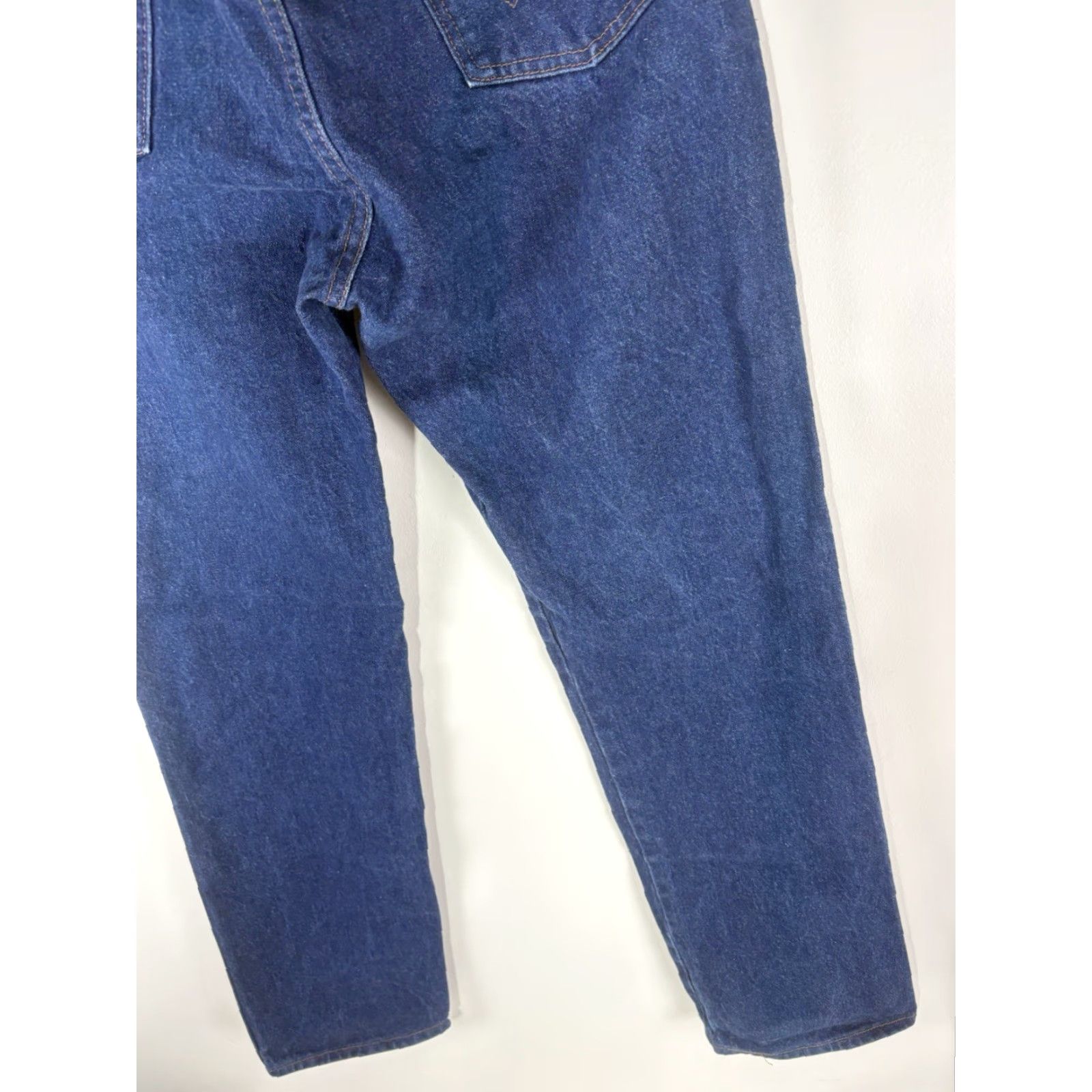 Wrangler VINTAGE Wrangler Men’s Jeans 34x32 Blue Dark Wash Straight Fit 5-Pocket USA Size US 34 / EU 50 - 7 Thumbnail