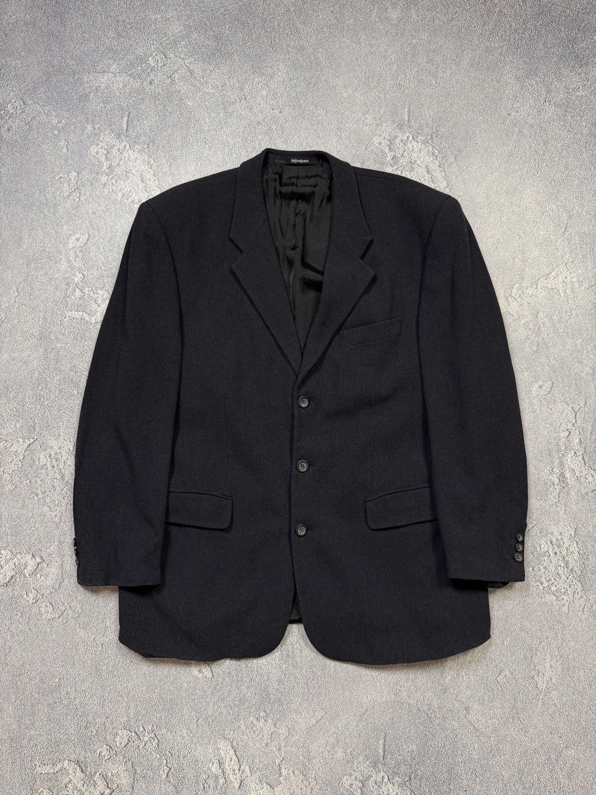 Yves Saint Laurent Vintage YSL Yves Saint Laurent Blazer Jacket Size 52L - 1 Thumbnail
