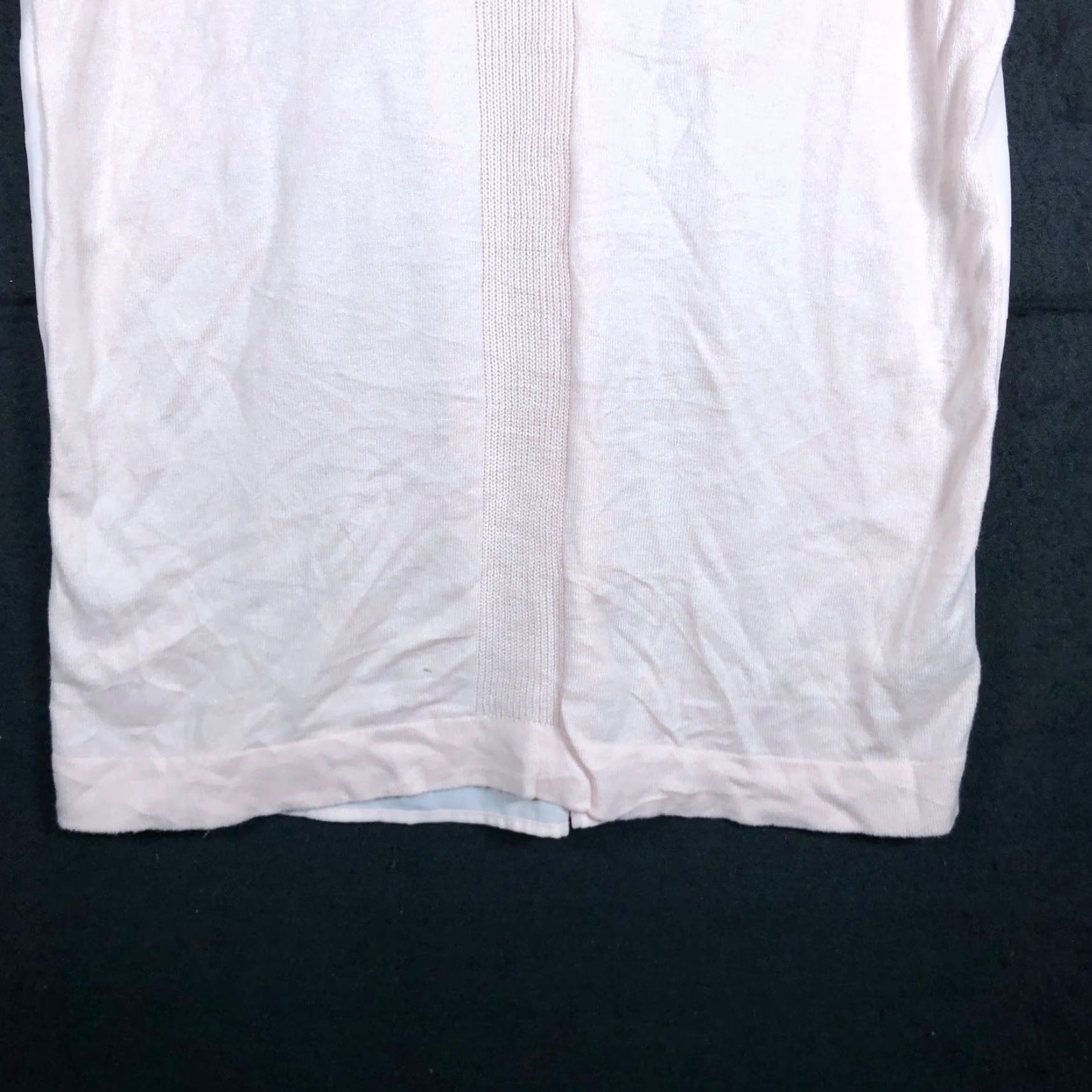 Loft LOFT Ann Taylor Womens Blouse Pink Short Sleeve V-Neck Super Soft Tunic Small Size S / US 4 / IT 40 - 3 Thumbnail