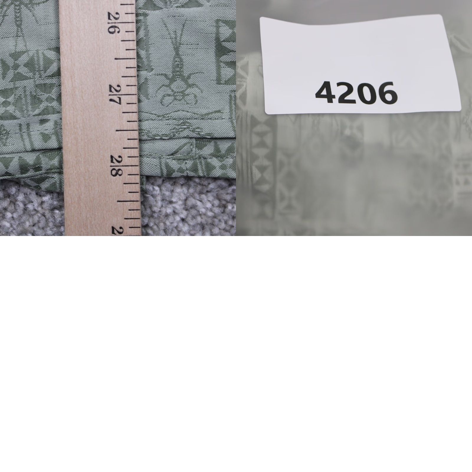 ExOfficio ExOfficio Shirt Mens Small Green Geometric Modal/Poly Blend Short Sleeve Button Shirt Size US S / EU 44-46 / 1 - 9 Thumbnail