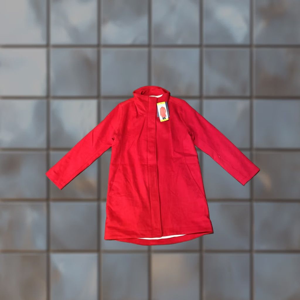 Pendleton VINTAGE Pendleton Coat Wool Red Lined Heavyweight Overcoat Womens Small NWT Size S / US 4 / IT 40 - 1 Thumbnail