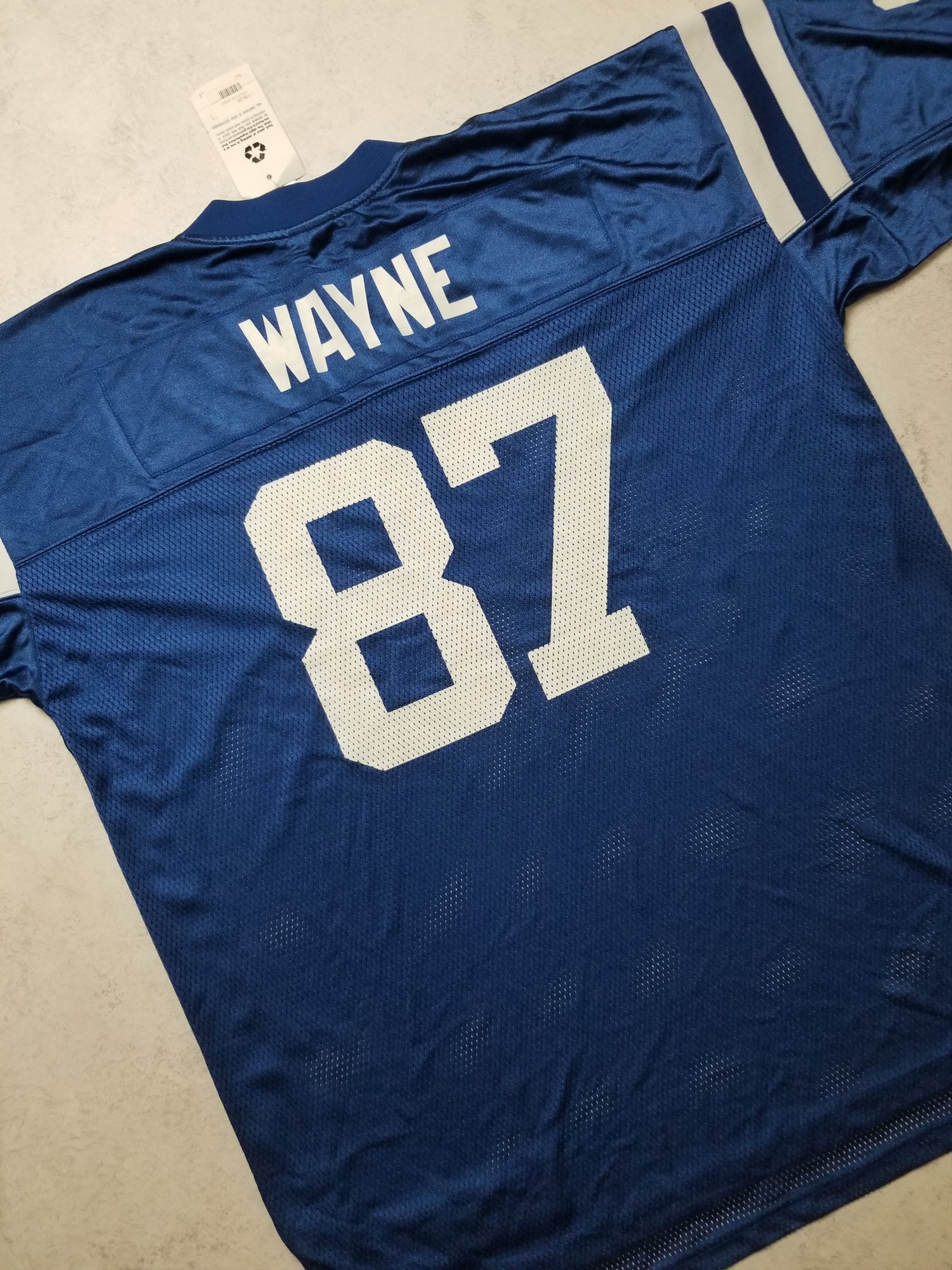 Reebok VTG Indianapolis Colts Reggie Wayne #87 OnField NFL Jersey Size US XXL / EU 58 / 5 - 10 Thumbnail