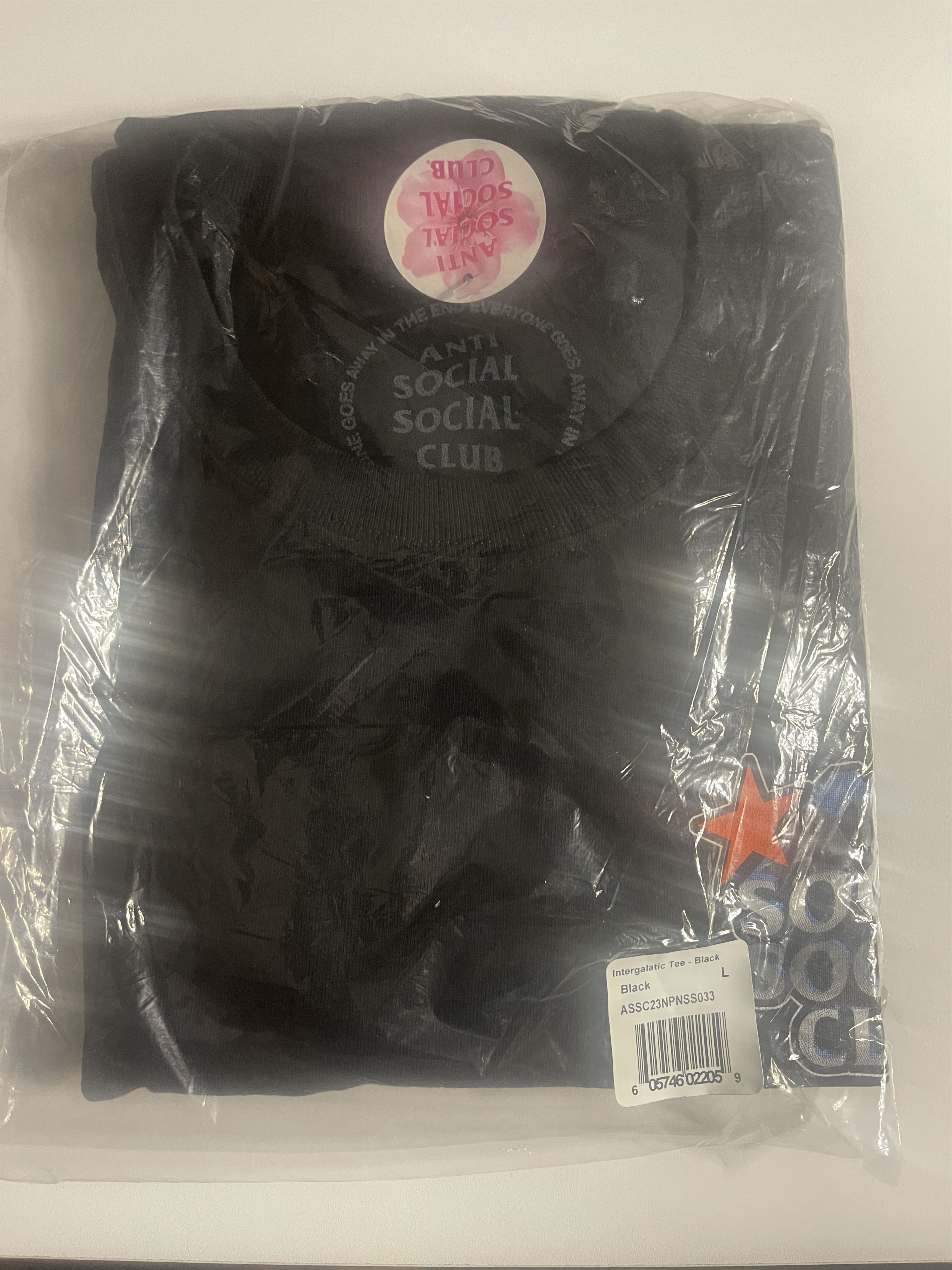 Anti Social Social Club Anti Social Social Club Intergalactic Tee 'Black' Size L Size US L / EU 52-54 / 3 - 3 Thumbnail