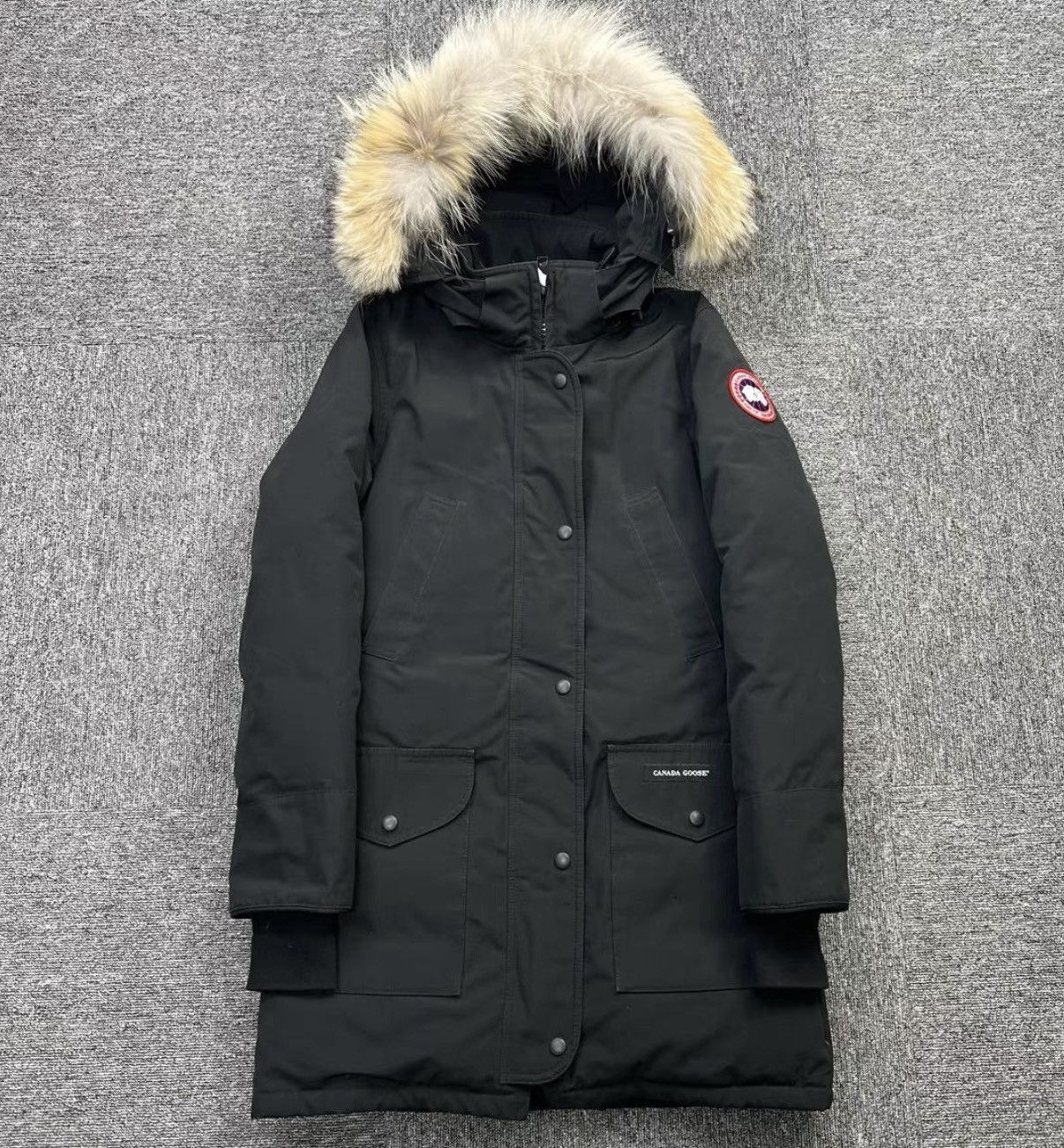 Canada Goose Canada Goose / Black Parka Down Jacket K12 Size XS / US 0-2 / IT 36-38 - 1 Thumbnail