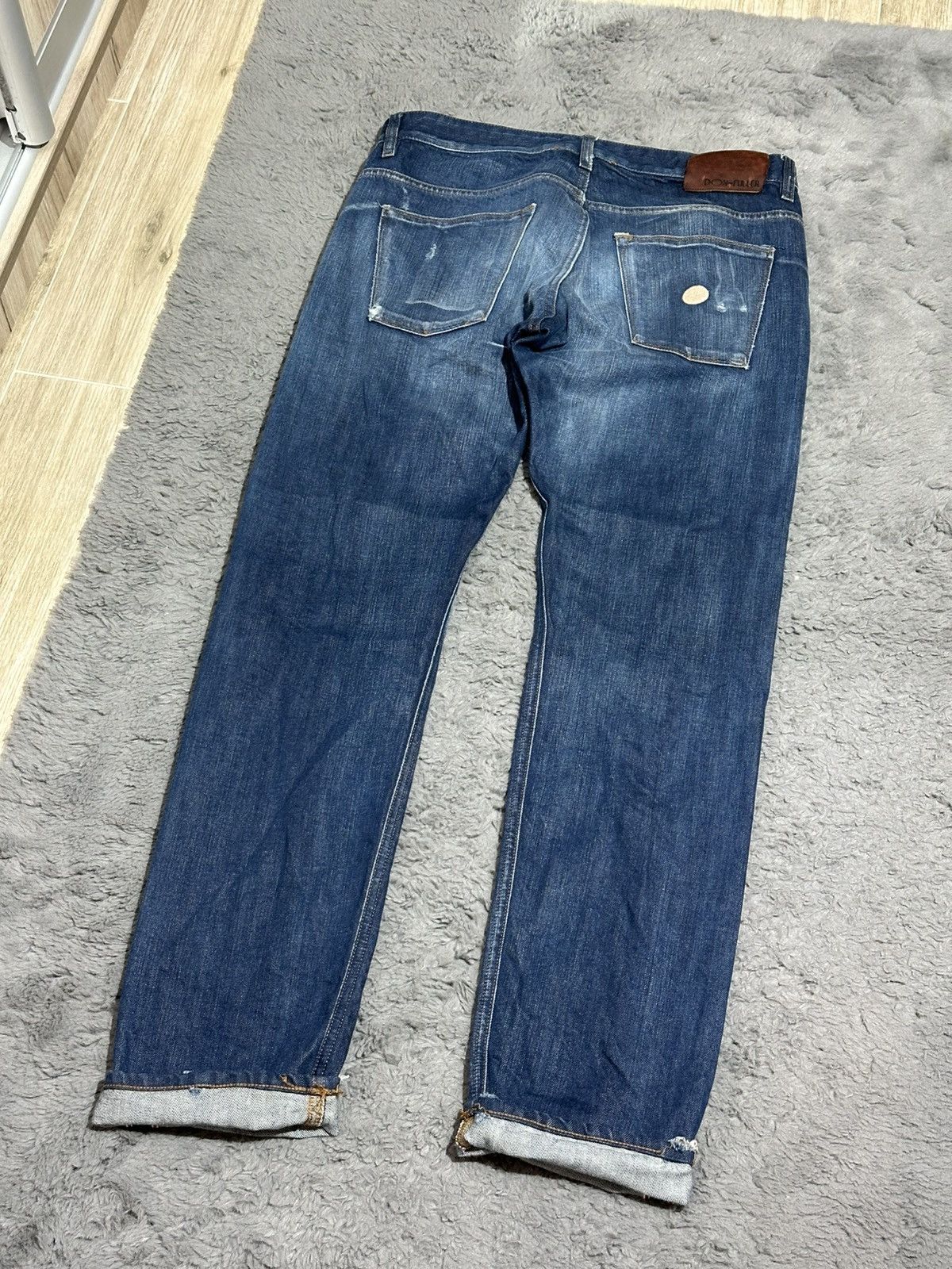Other Don The Fuller "Mara" Selvedge Denim Pants Size US 34 / EU 50 - 2 Thumbnail