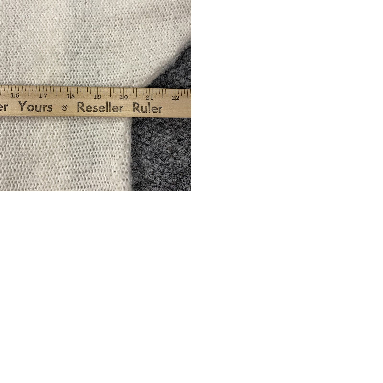 Vintage VINTAGE Margules Sweater Womens Large Knit Pullover Striped White Gray 80s Korea Size L / US 10 / IT 46 - 9 Thumbnail
