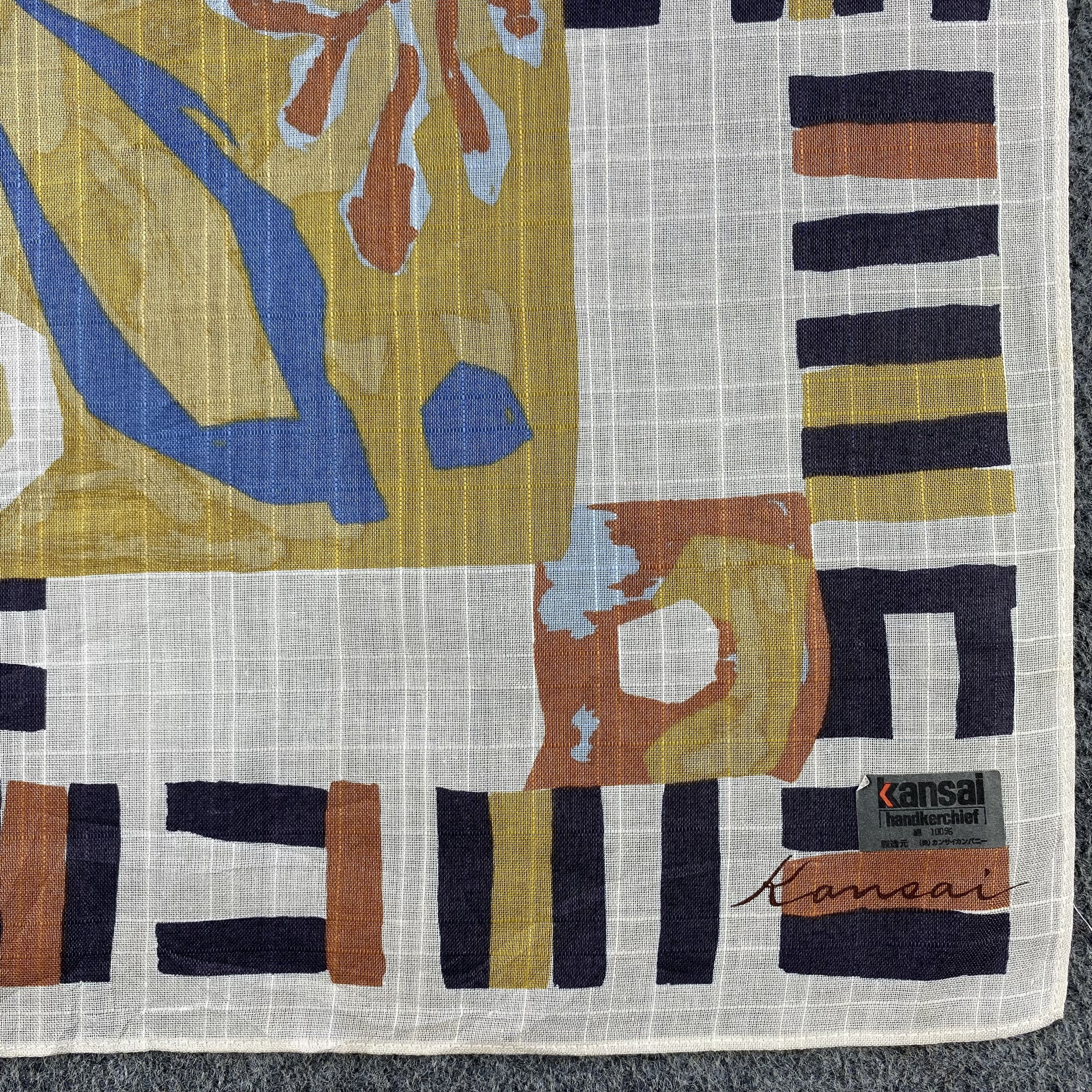 Kansai Yamamoto Kansai Yamamoto Handkerchief/Neckerchief/Bandana HC779 Size ONE SIZE - 3 Thumbnail