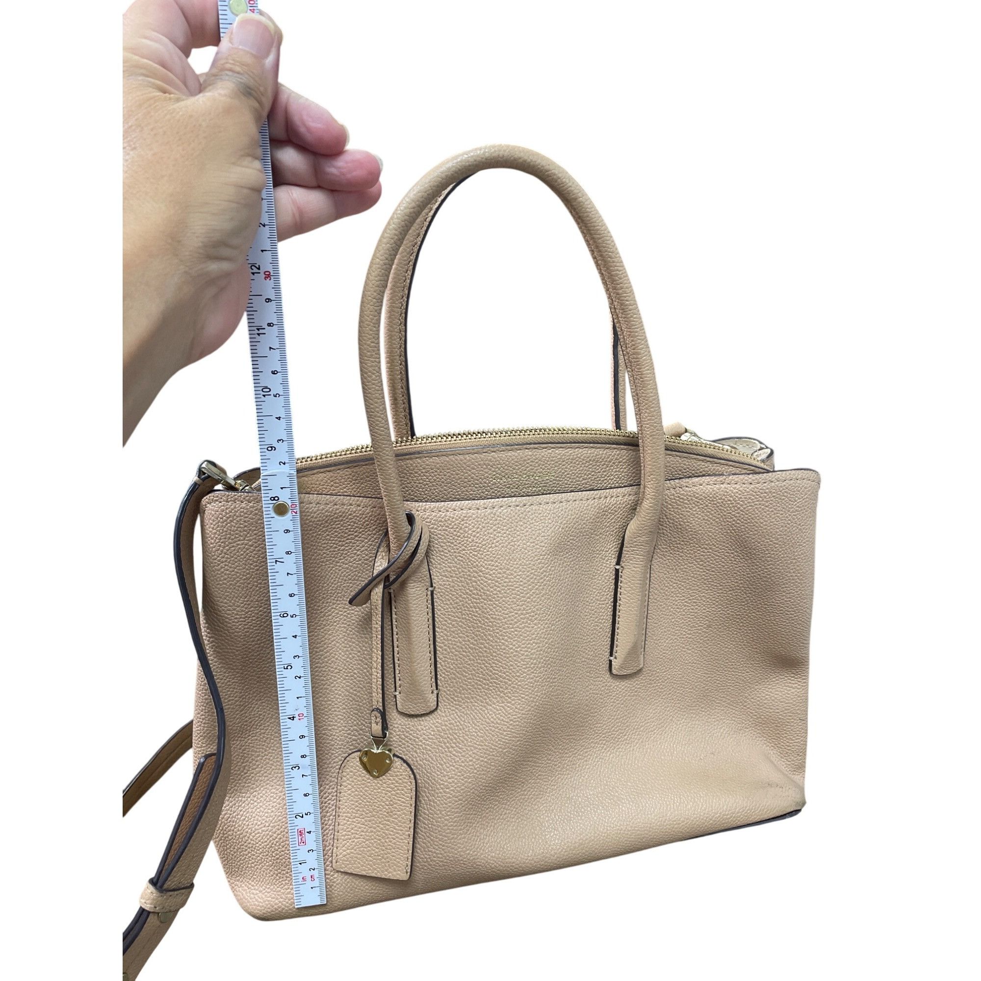Kate Spade Kate Spade womans coral pebbled leather handbag crossbody SK Size ONE SIZE - 4 Thumbnail