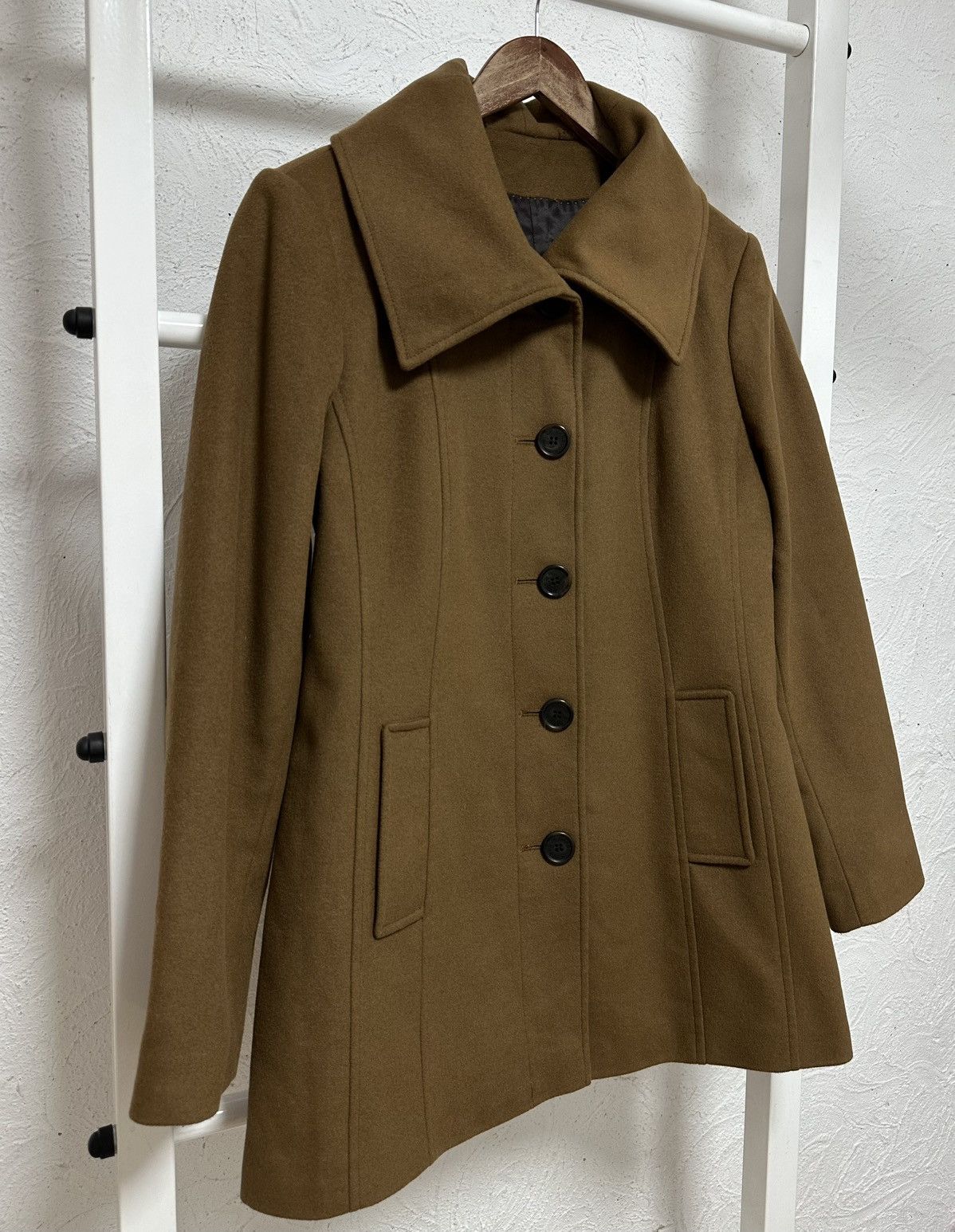 Barbour Barbour Women’s Wool Coat Size L Size L / US 10 / IT 46 - 2 Thumbnail