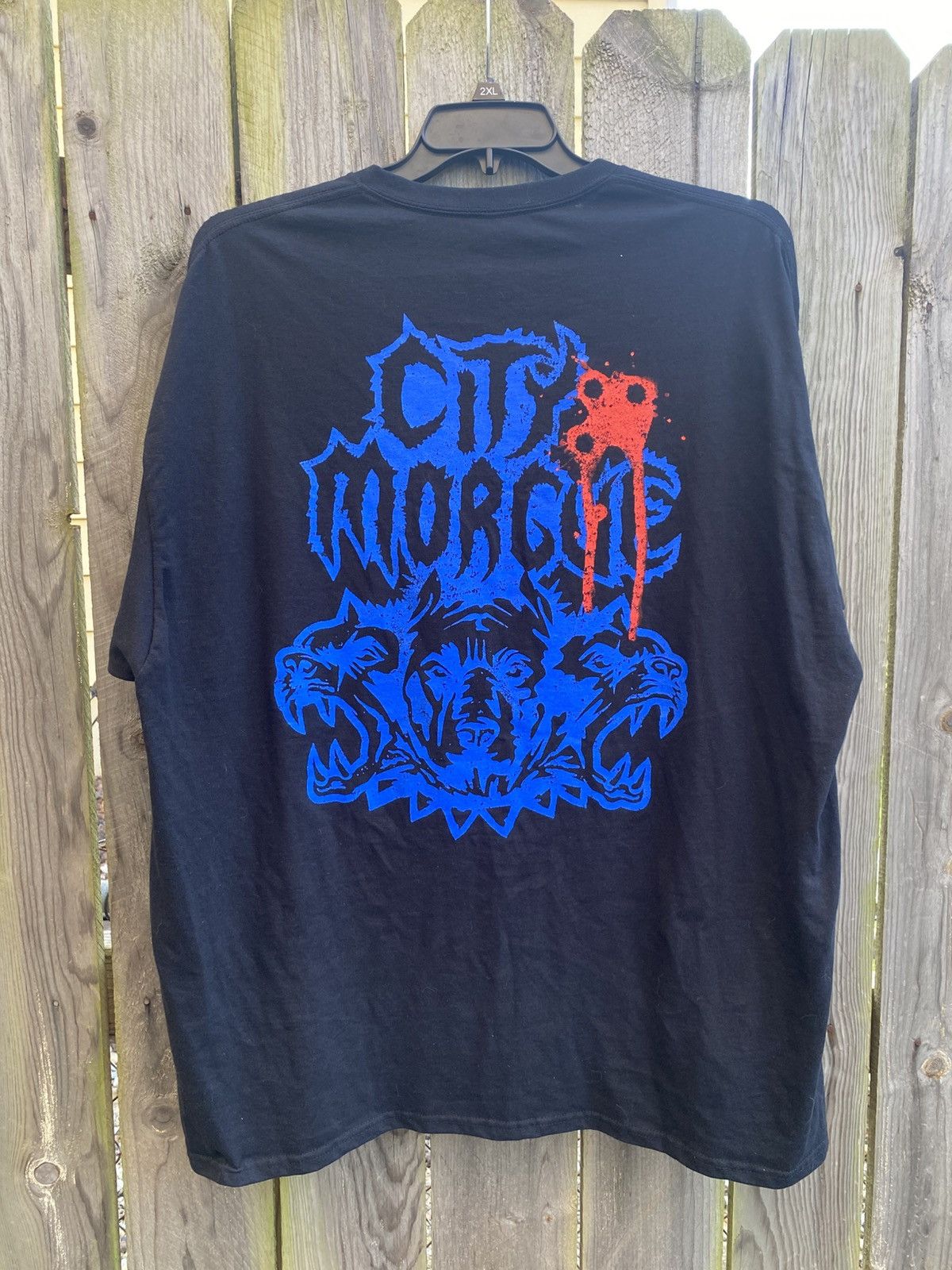 City Morgue CITY MORGUE MY BLOODY AMERICA T-SHIRT SIZE XXL Size US XXL / EU 58 / 5 - 4 Thumbnail