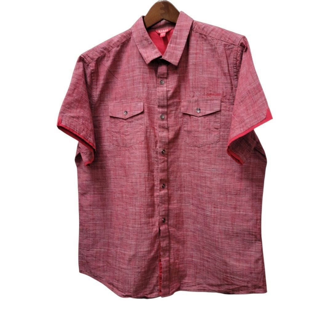 Guess GUESS Men's Slim-Fit Button-Up Shirt Size Large Size US L / EU 52-54 / 3 - 2 Thumbnail
