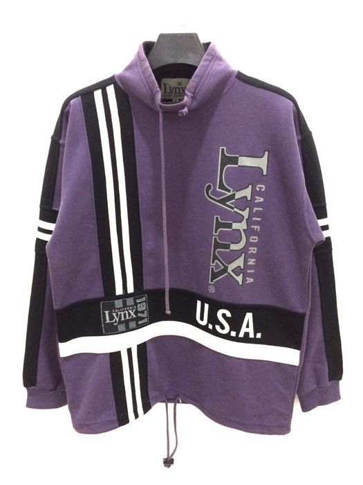 Vintage Vintage Lynx U.S.A Spell Out Hip Hop Style Sweatshirt Size US M / EU 48-50 / 2 - 1 Thumbnail