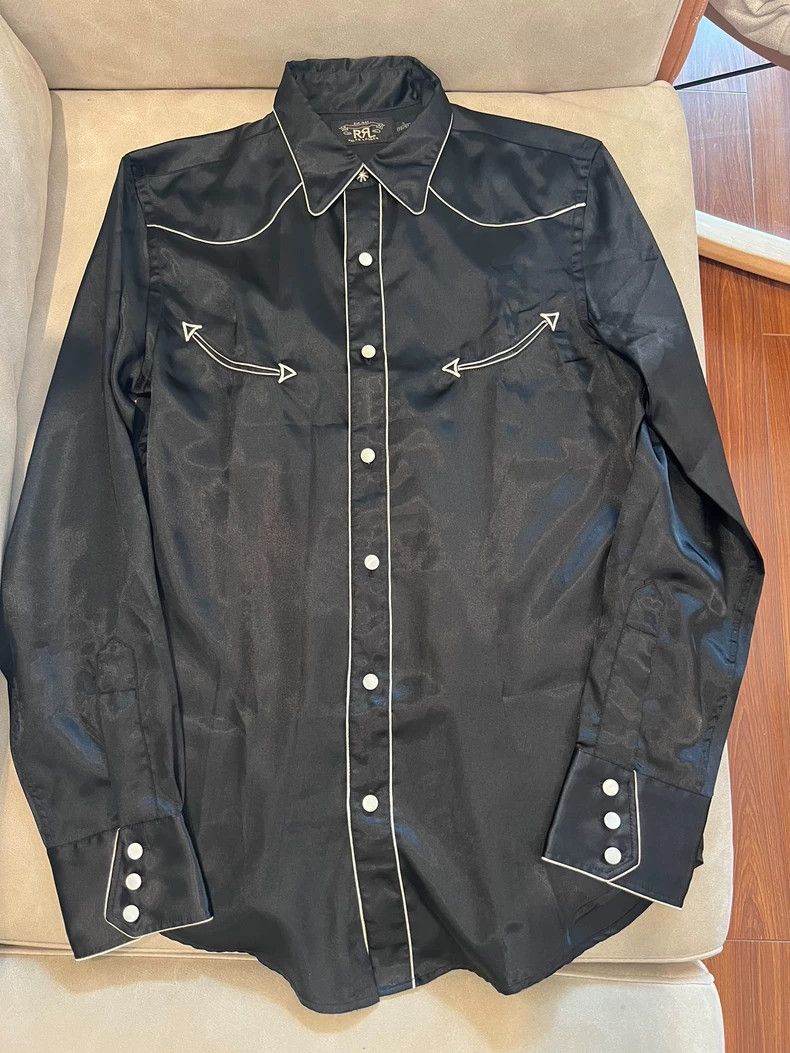 RRL Ralph Lauren RRL Ralph Lauren Classic Western Style Musician Laughing S Size US S / EU 44-46 / 1 - 1 Thumbnail