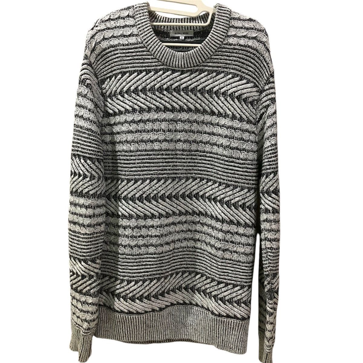 Global Work × Vintage Vintage Global Work Knitwear Size US L / EU 52-54 / 3 - 1 Thumbnail