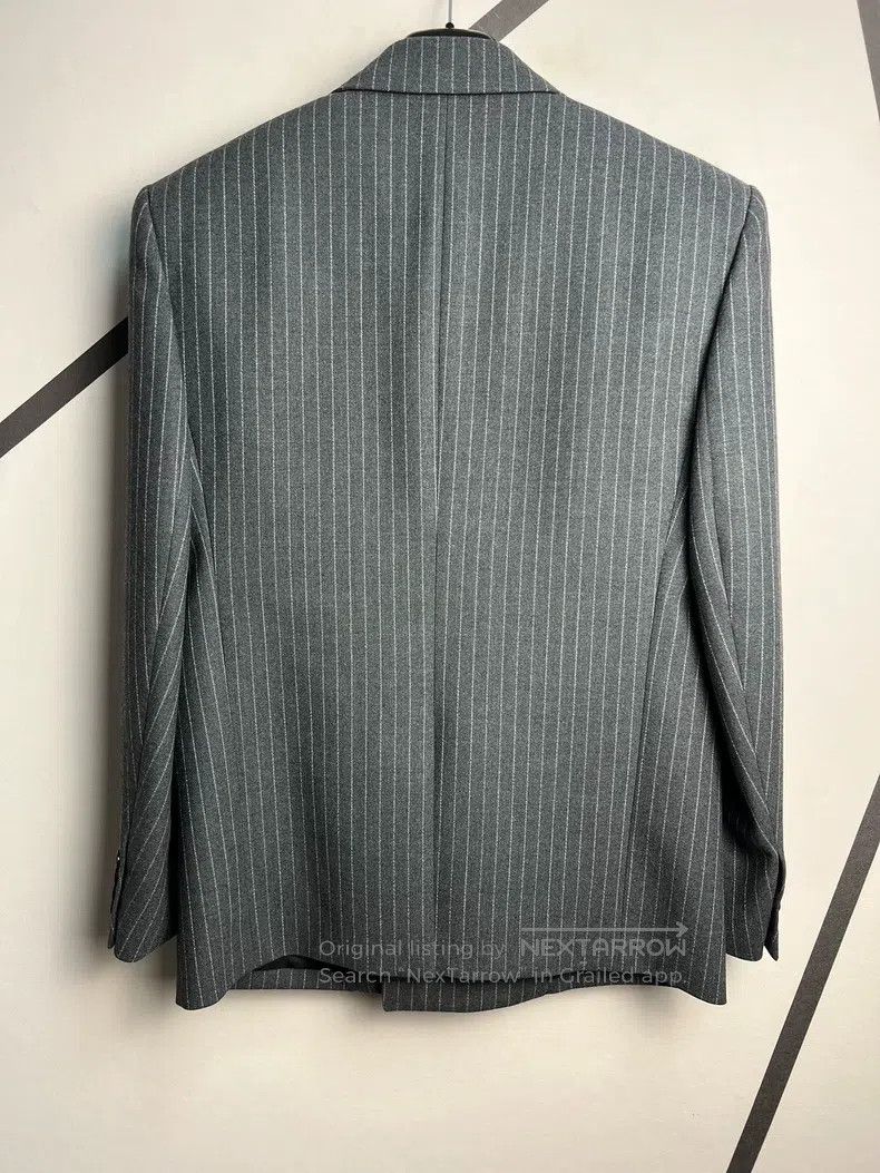 Saint Laurent Paris Saint Laurent Paris Notched Lapel Wool Double-Breasted Sui Size US M / EU 48-50 / 2 - 2 Thumbnail