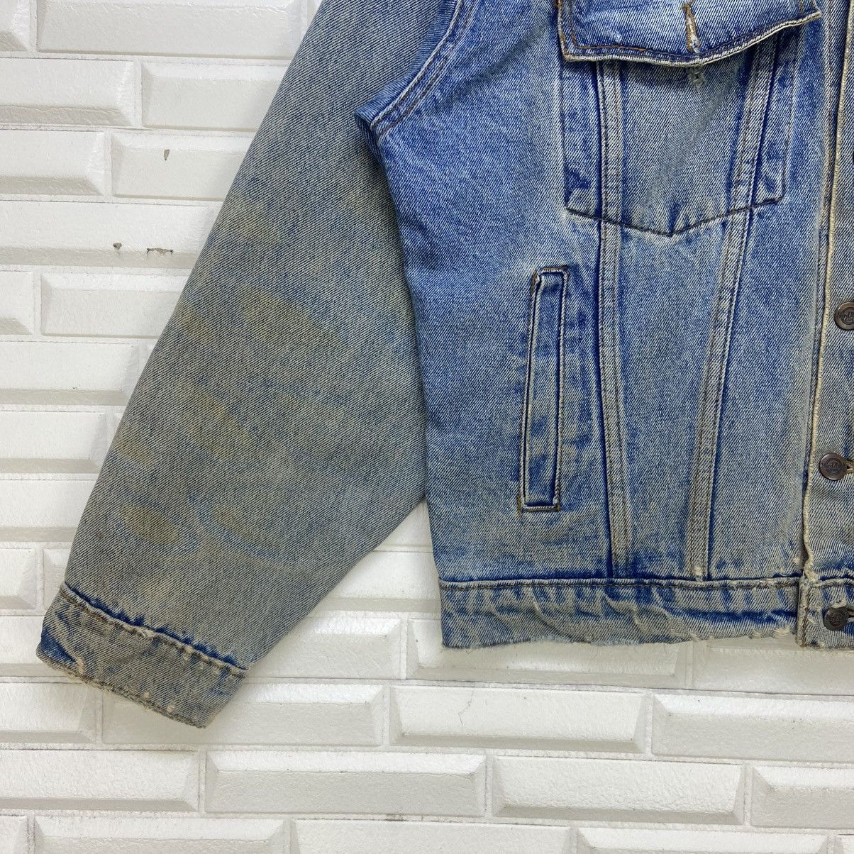 Hard Rock Cafe Vintage Hard Rock Cafe Bangkok Denim Trucker Jacket Size US M / EU 48-50 / 2 - 6 Thumbnail