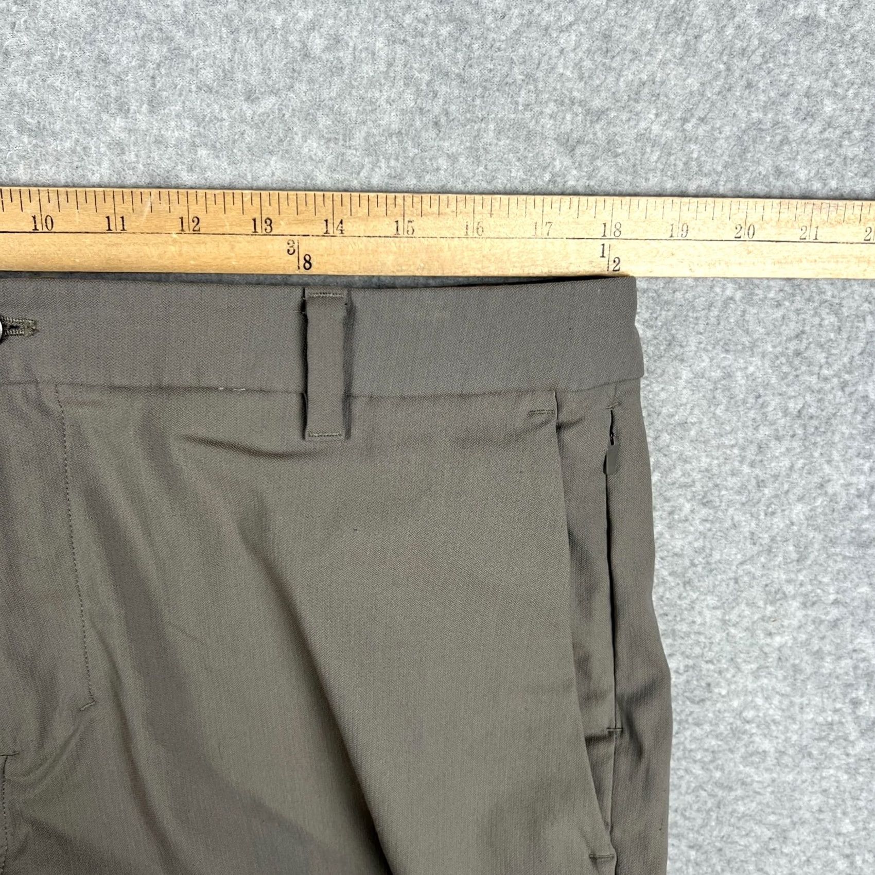 Lululemon Lululemon ABC Classic Fit Pants Mens Grey Stretch Tech Performance 36x27 M5AJIS Size US 36 / EU 52 - 4 Thumbnail
