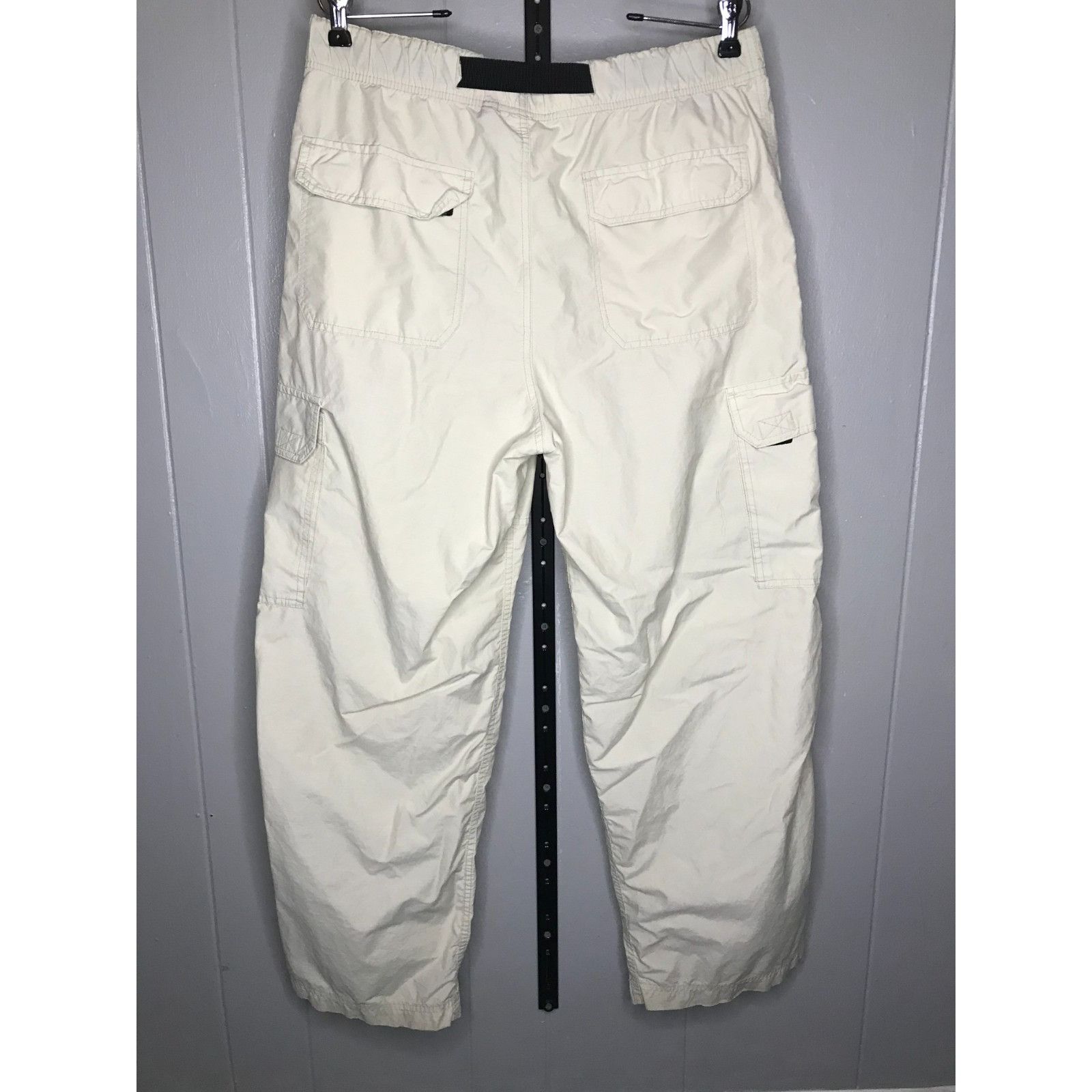 Old Navy Vintage Old Navy Cargo Pants Mens 32X30 Paratrooper White/Cr Size US 32 / EU 48 - 2 Thumbnail