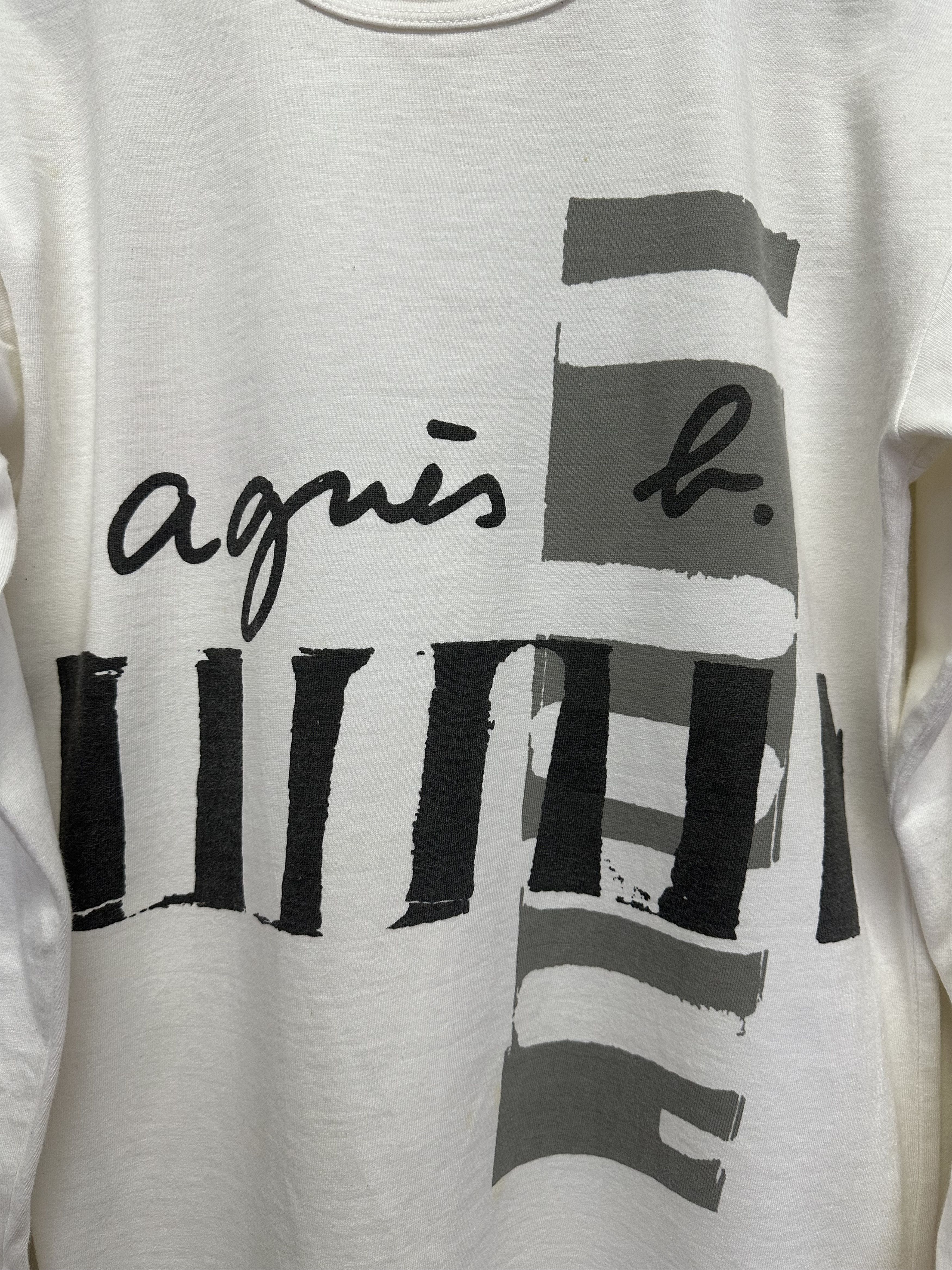 agnes b. Vintage Agnes B Paris Tee Size US S / EU 44-46 / 1 - 3 Thumbnail