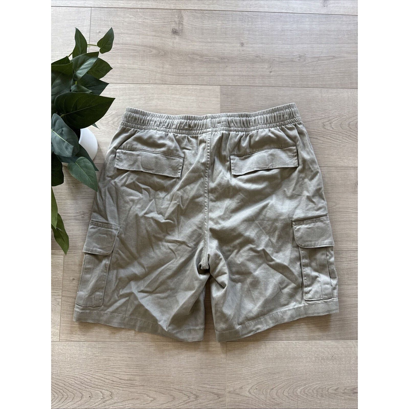 George George Stonewash Above The Knee Twill Shorts Medium 32x34 Size US 32 / EU 48 - 4 Thumbnail
