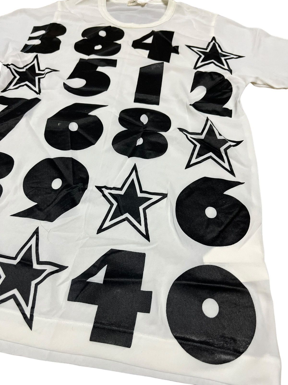 Comme des Garcons × Designer × Japanese Brand VINTAGE COMME DES GARCONS NYLON BIG NUMBERS LOGO SHIRTS Size S / US 4 / IT 40 - 3 Thumbnail
