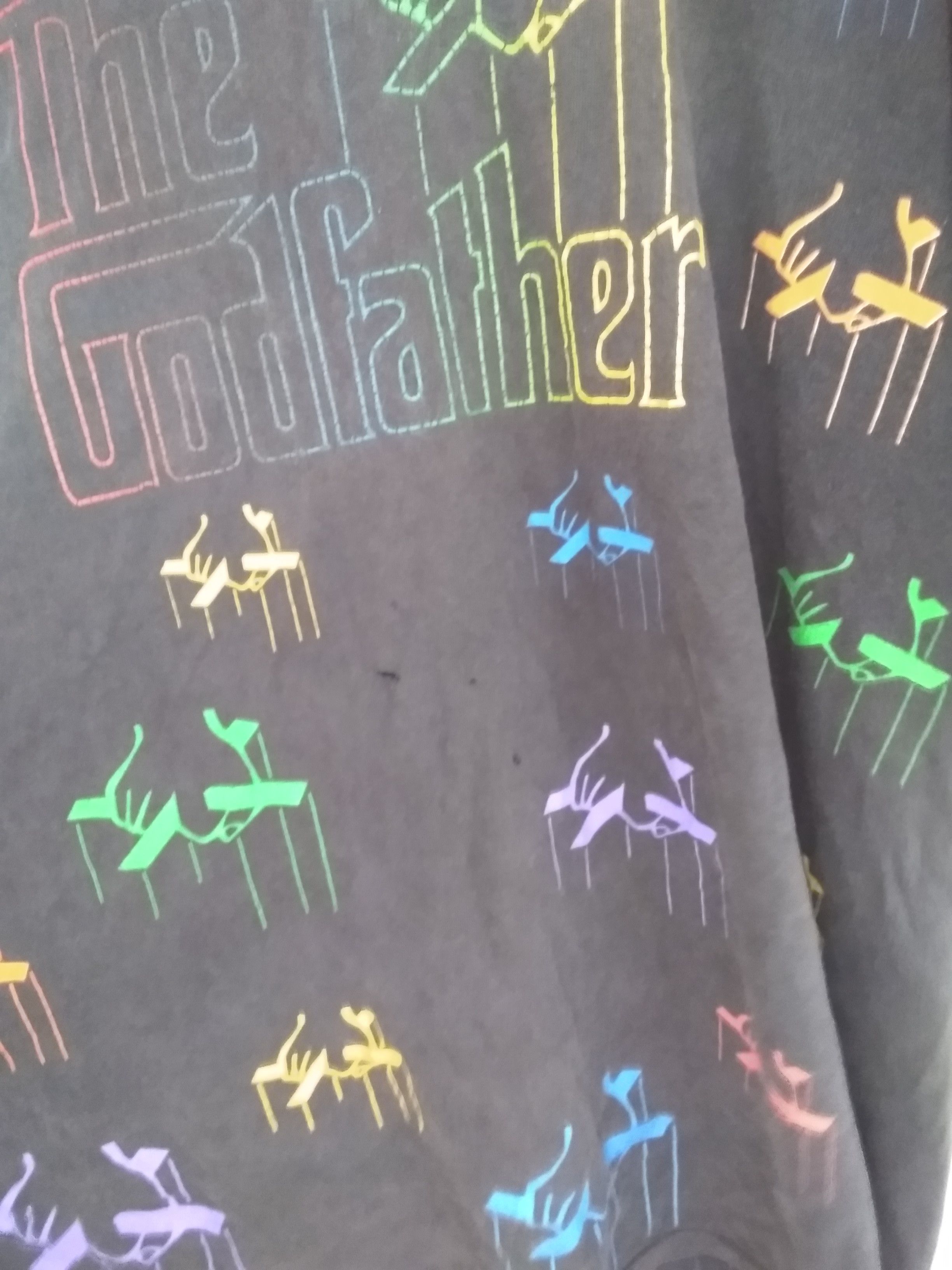 Vintage Godfather print tee Size US XL / EU 56 / 4 - 6 Thumbnail