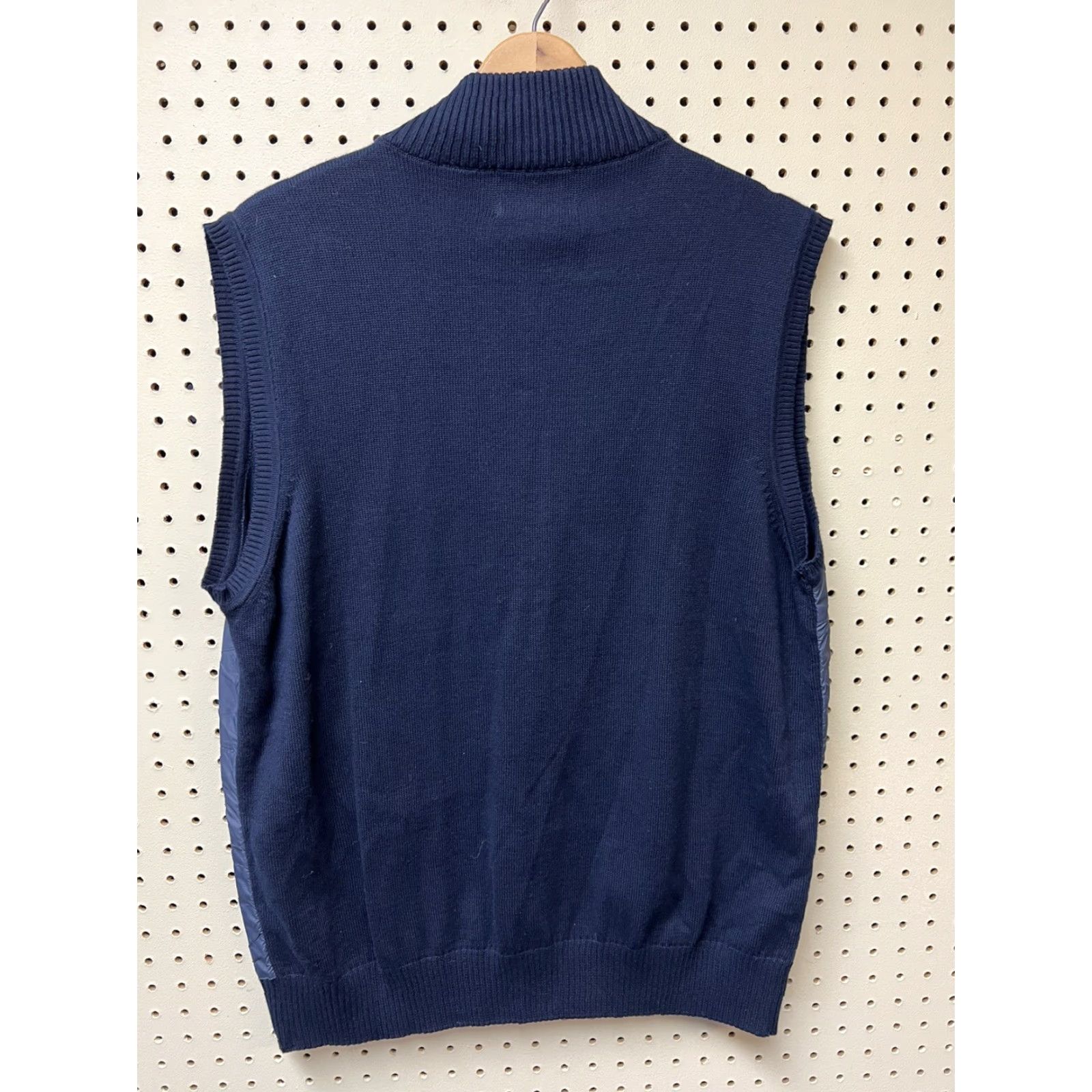 Vintage **Charleston Threads Mens XL Navy Blue Full Zip Sweater Vest** User: Charleston Threads Mens XL Navy Blue Full Zip Sweater Vest Size US XL / EU 56 / 4 - 2 Thumbnail