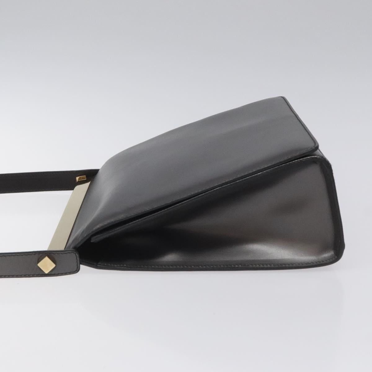 Gucci GUCCI Shoulder Bag Leather Gray Gold Size ONE SIZE - 4 Thumbnail