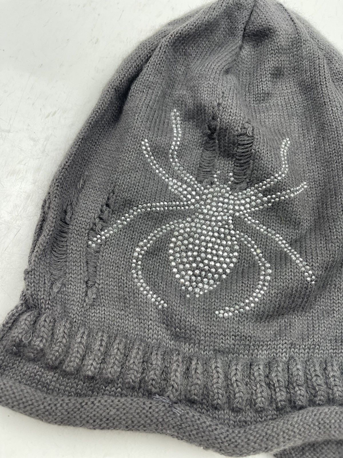 Japanese Brand × Seditionaries distressed big logo spider beanie hat tc35 Size ONE SIZE - 3 Thumbnail
