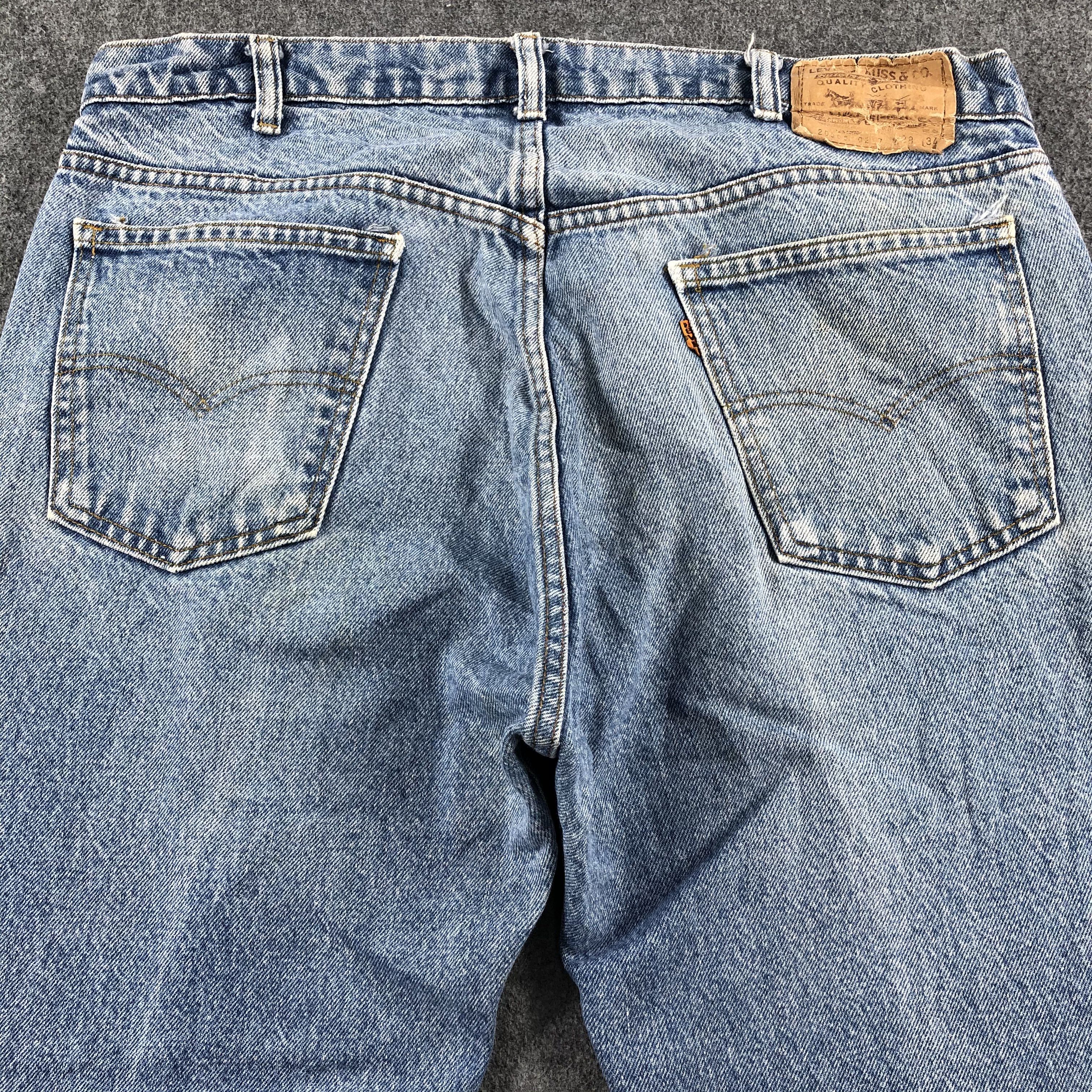 Levi's 80s Vintage Levis 505 Jeans-J2452 Size US 37 - 4 Thumbnail