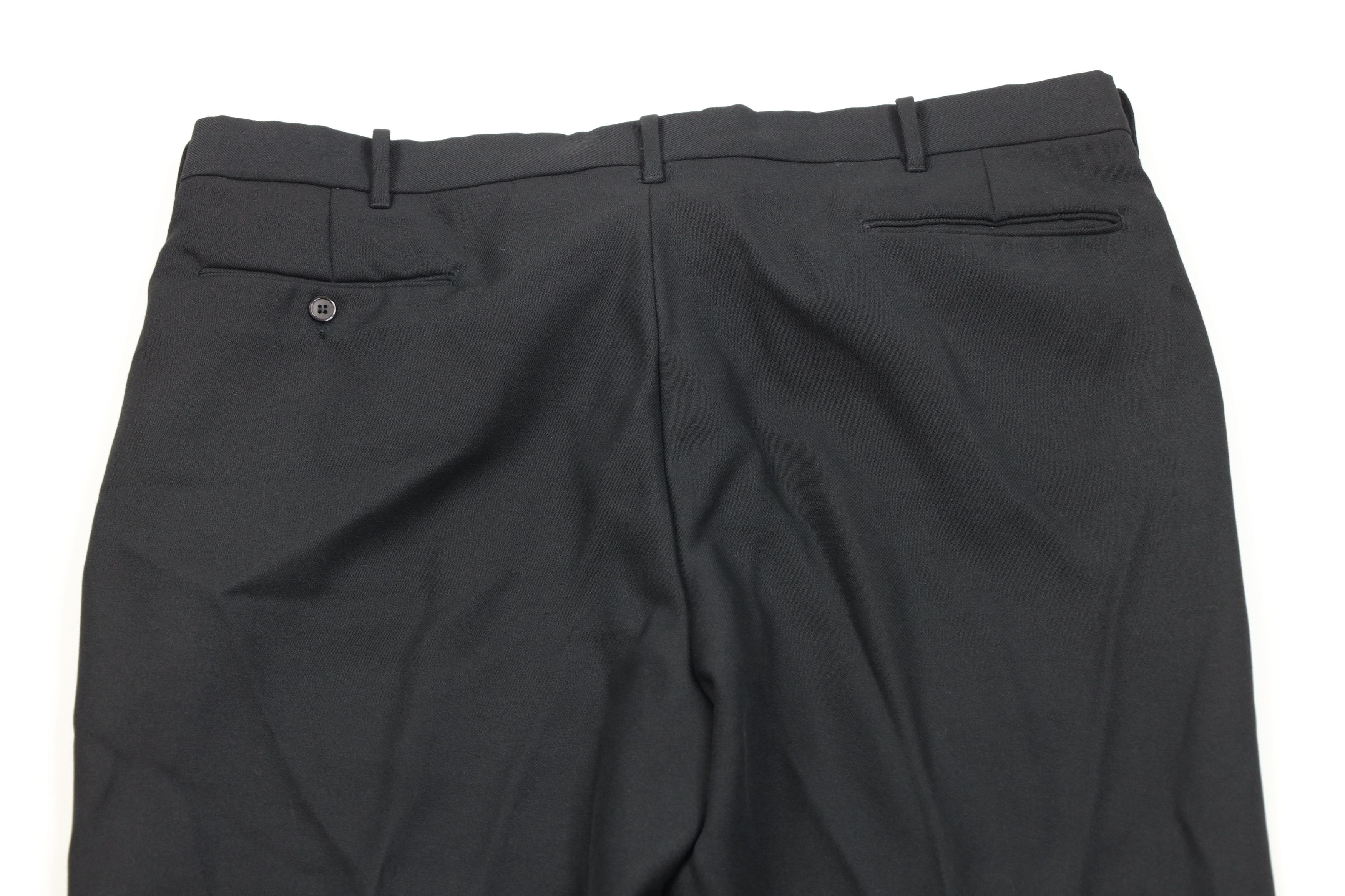 Vintage Vintage 70s Streetwear Knit Wide Leg Chino Pants Black USA Size US 40 / EU 56 - 10 Thumbnail