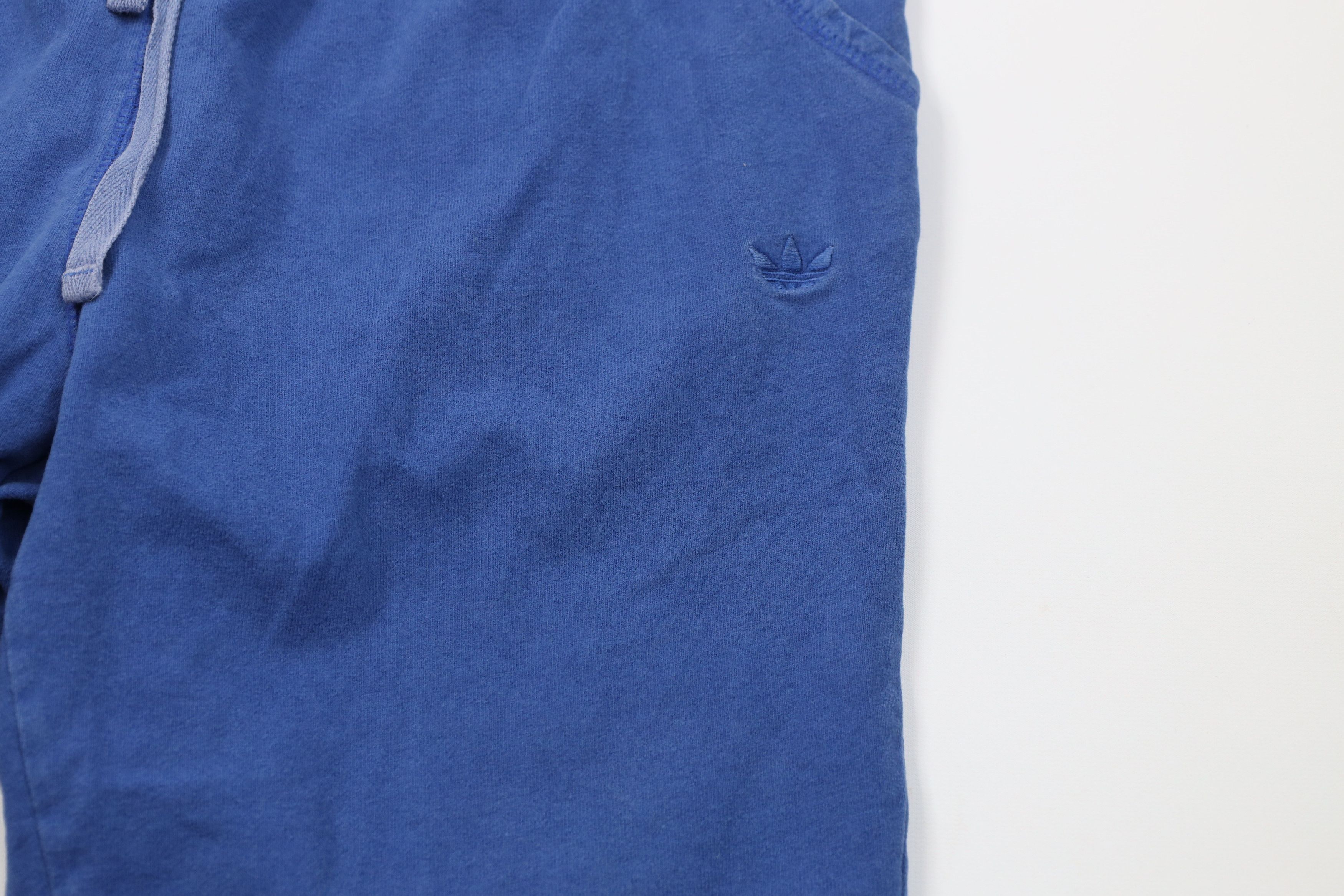 Adidas Vintage 90s Adidas Cotton Ribbed Knit Sweatpants Pants Blue Size US 32 / EU 48 - 6 Thumbnail