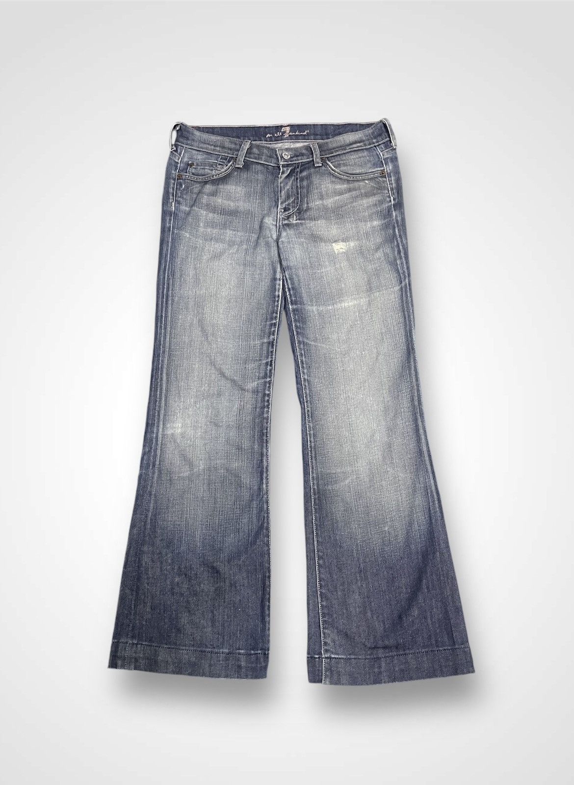 Other 7 For All Mankind Distressed Jeans (14) Size US 31 - 1 Thumbnail