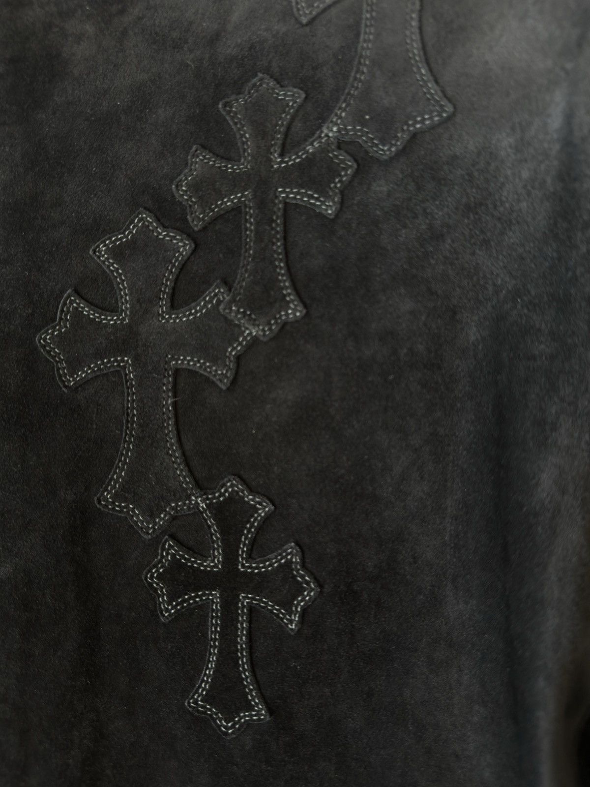 Chrome Hearts CHROME HEARTS Black 1 of 1 Mult patch Leather Coat Size US L / EU 52-54 / 3 - 13 Thumbnail