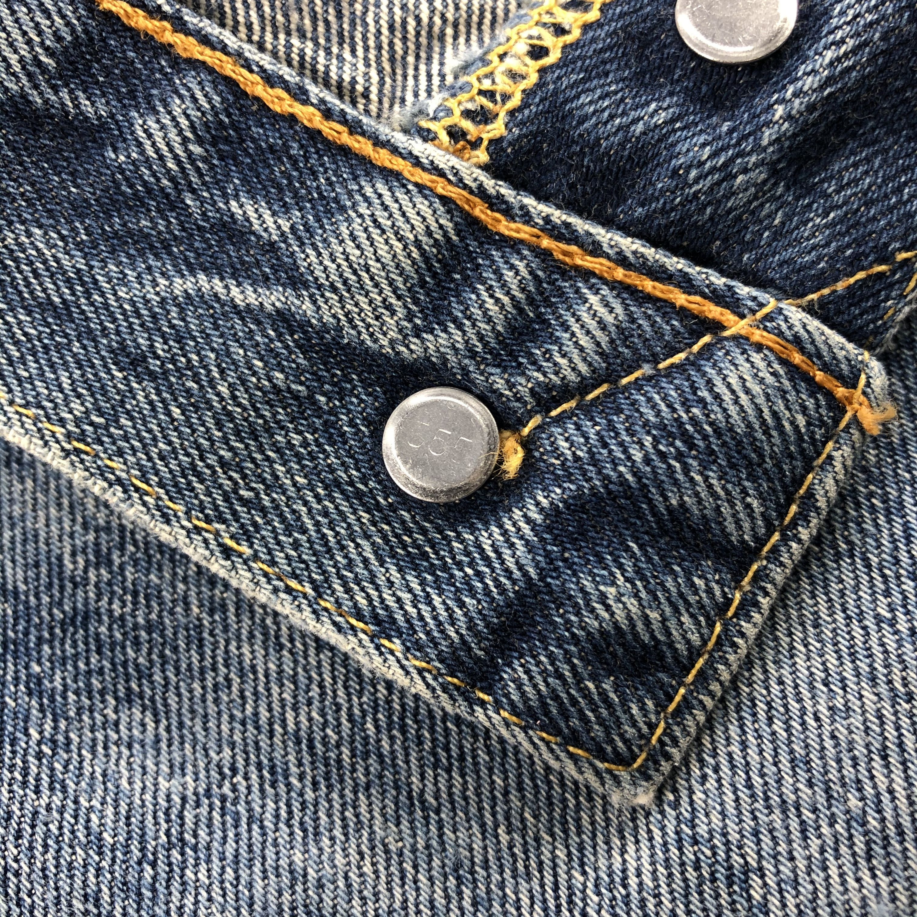 Levi's × Vintage Vintage 90s Distress Redline Levis 501 Jeans-JM1343 Size US 31 - 10 Thumbnail