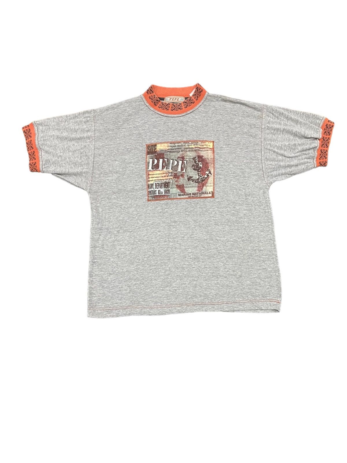 Marc Buchanan Pepe Vintage Ringer Tee Size US M / EU 48-50 / 2 - 1 Thumbnail
